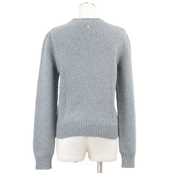 Chanel Chanel CHANEL LOOK27 Cashmere Sweater Textile Tops P73896 DUTY FREE for USA Size ONE SIZE - 6 Thumbnail