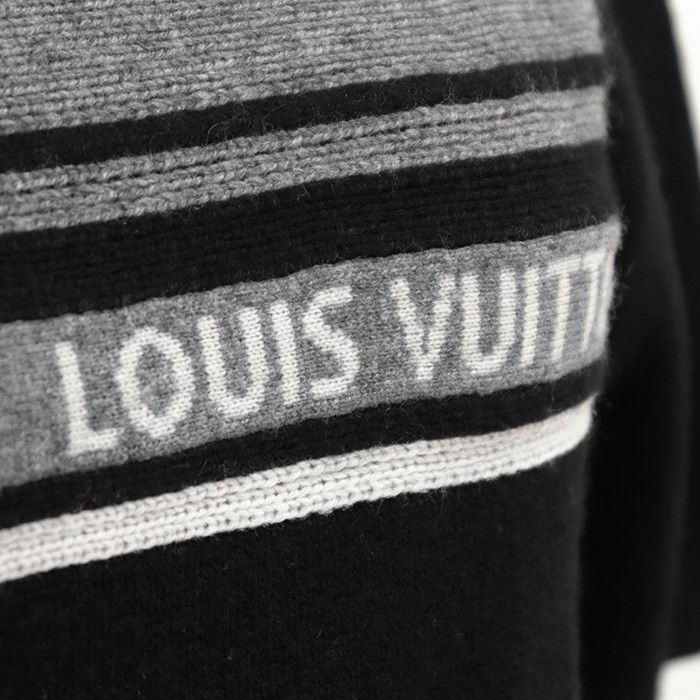 Louis Vuitton Louis Vuitton Louis Vuitton Signature Intarsia Cashmere Dress Textile Dresses DUTY FREE for USA Size ONE SIZE - 4 Thumbnail
