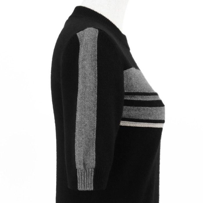 Louis Vuitton Louis Vuitton Louis Vuitton Signature Intarsia Cashmere Dress Textile Dresses DUTY FREE for USA Size ONE SIZE - 6 Thumbnail