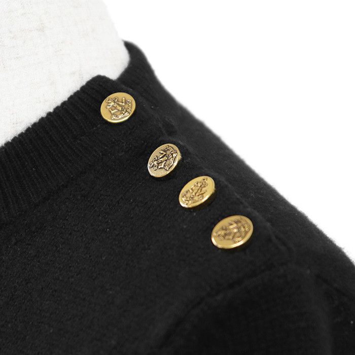 Louis Vuitton Louis Vuitton Louis Vuitton Signature Intarsia Cashmere Dress Textile Dresses DUTY FREE for USA Size ONE SIZE - 3 Thumbnail