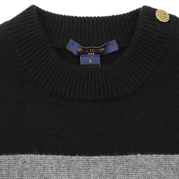 Louis Vuitton Louis Vuitton Louis Vuitton Signature Intarsia Cashmere Dress Textile Dresses DUTY FREE for USA Size ONE SIZE - 11 Thumbnail