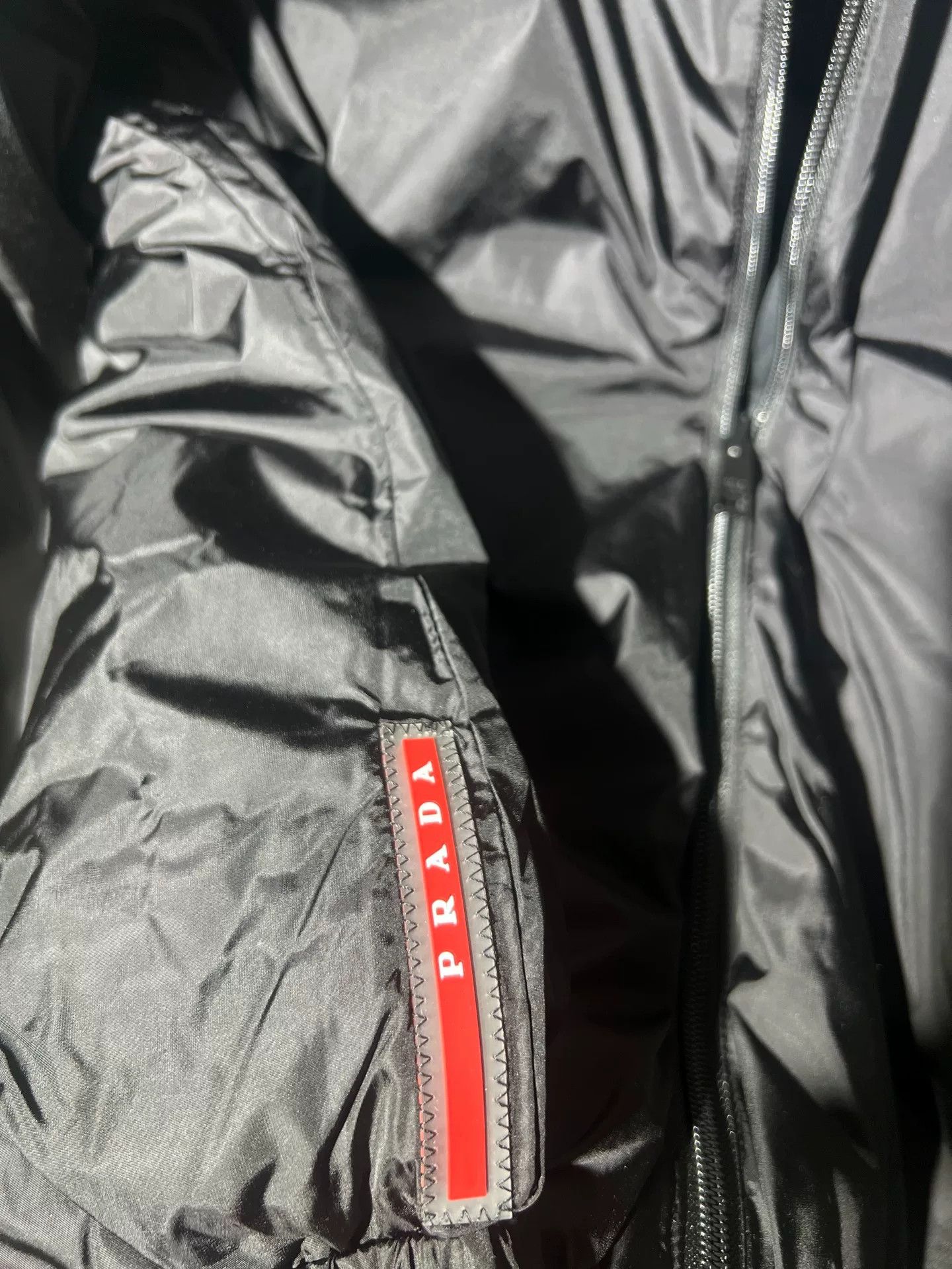 Prada PRADA Reversible Down Jacket Black Camouflage Size US L / EU 52-54 / 3 - 6 Thumbnail