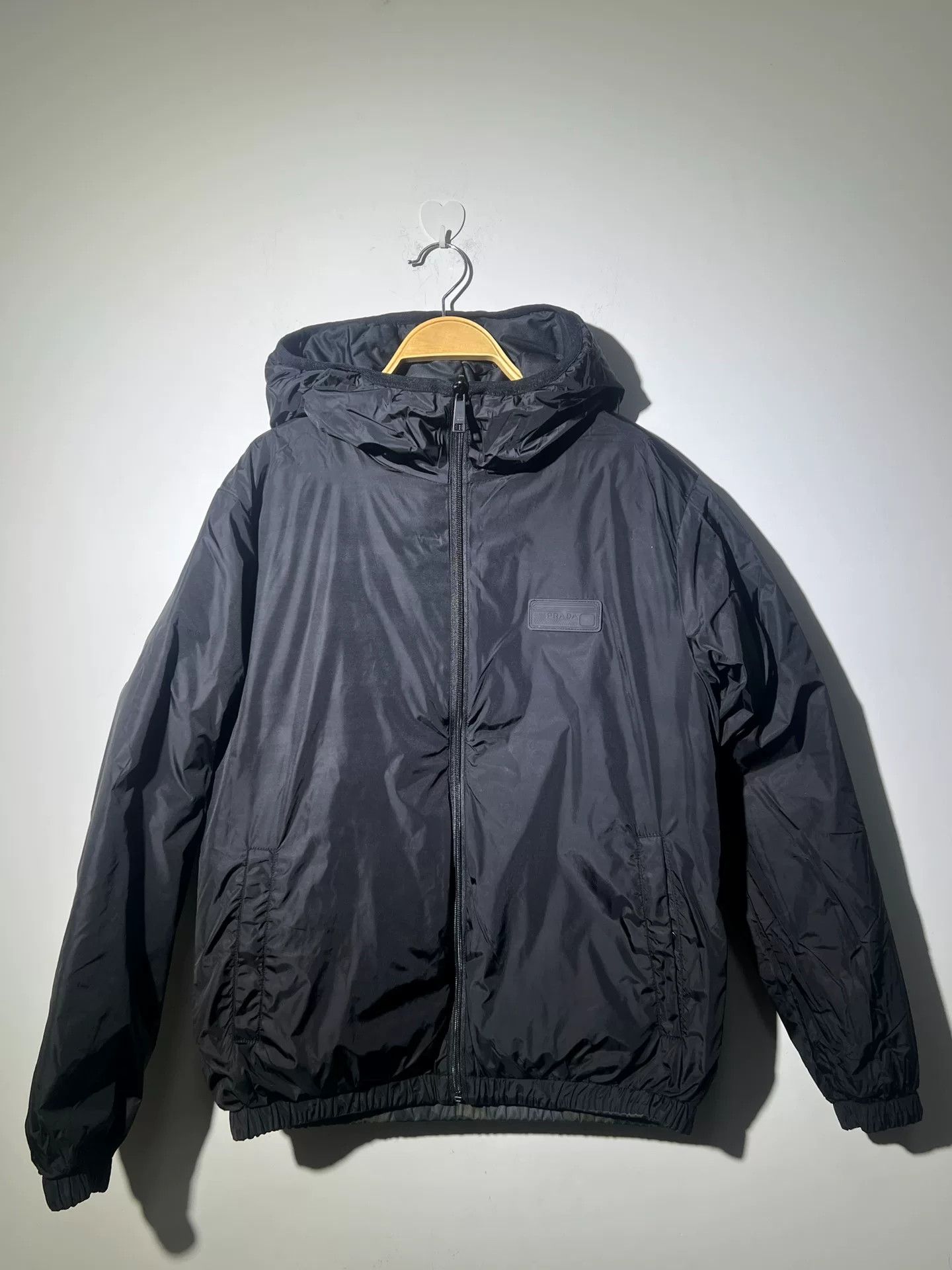 Prada PRADA Reversible Down Jacket Black Camouflage Size US L / EU 52-54 / 3 - 4 Thumbnail