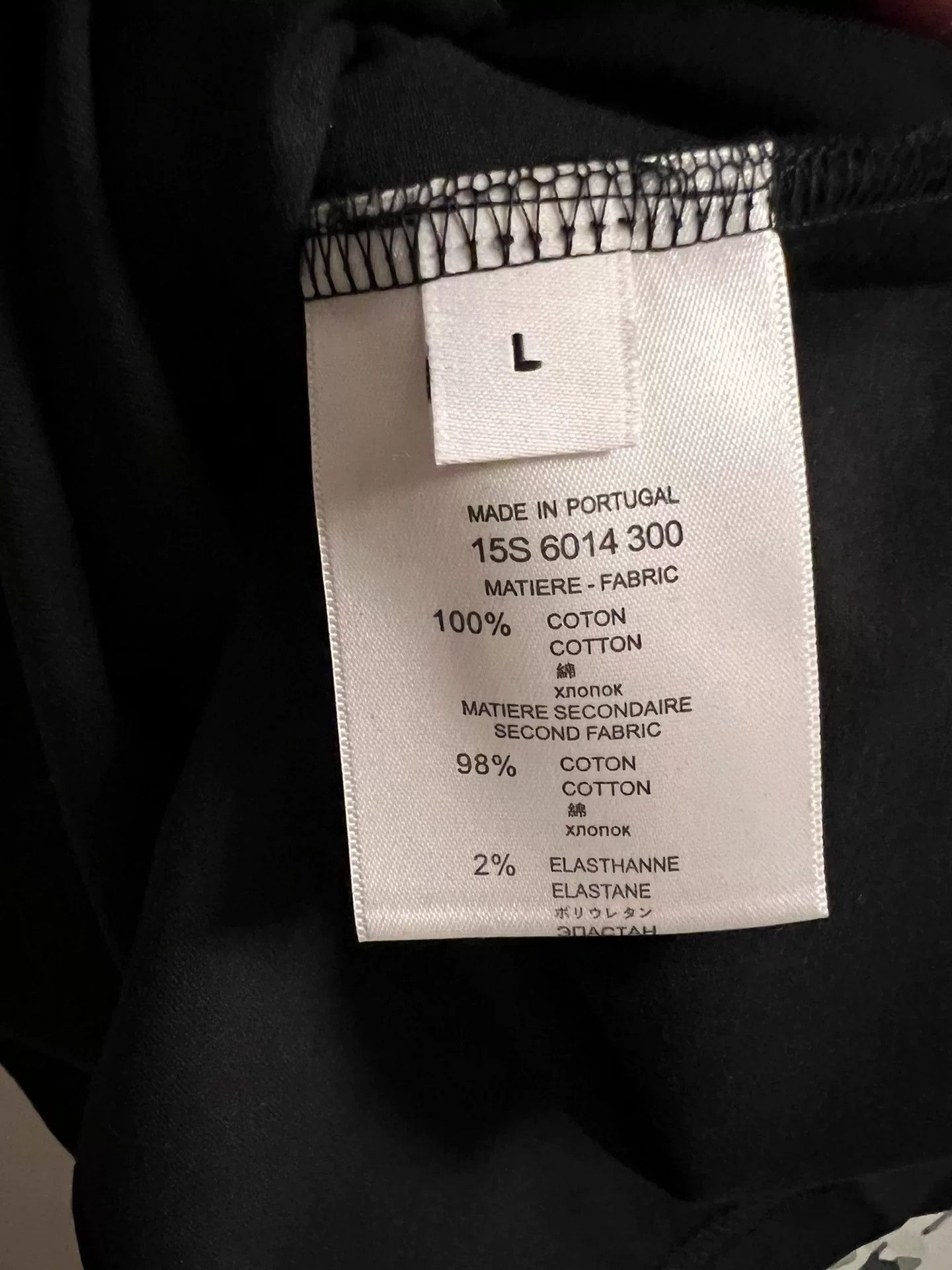 Givenchy Givenchy Men's Short Sleeve T-Shirt Size US L / EU 52-54 / 3 - 6 Thumbnail