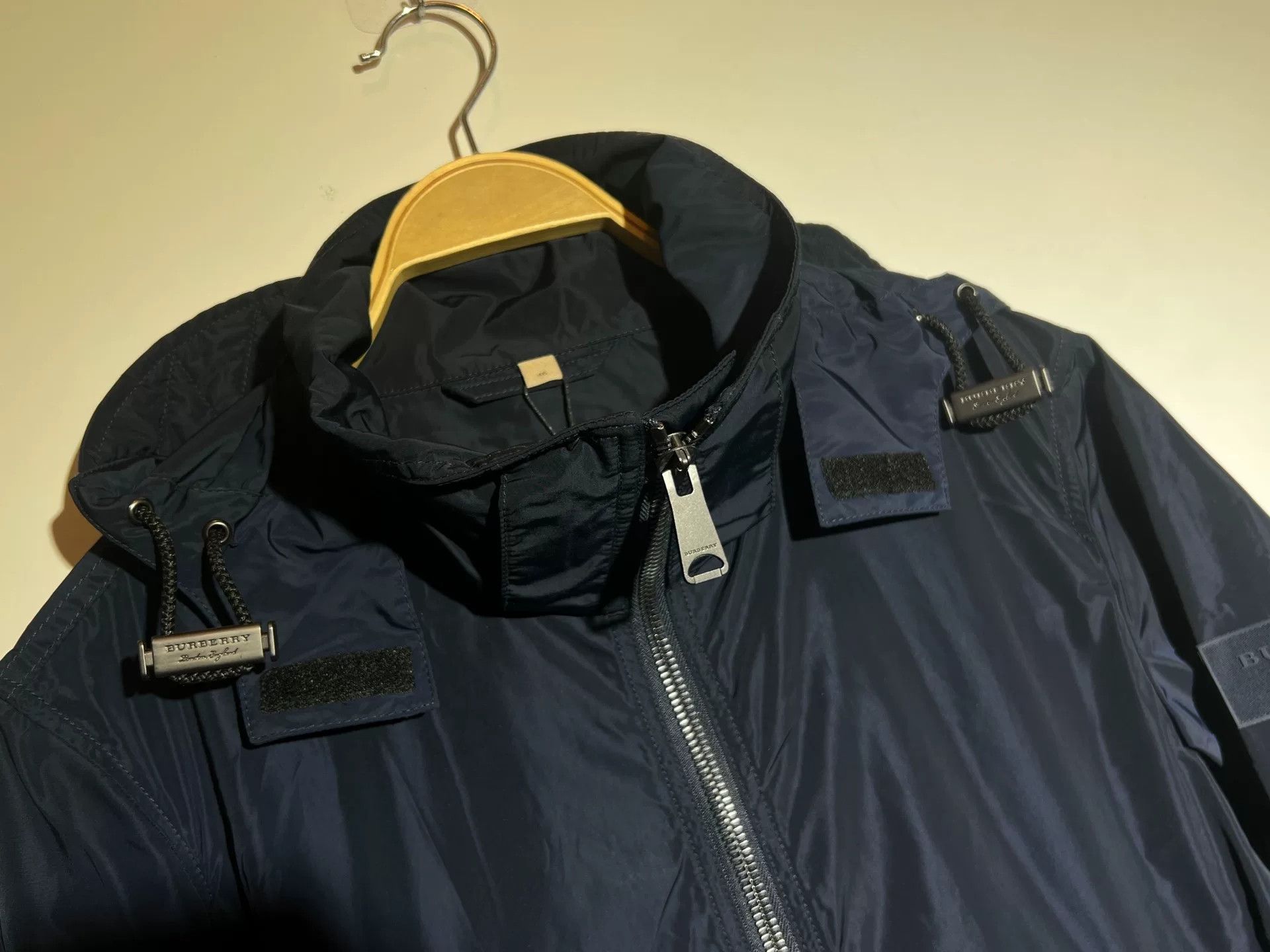 Burberry Burberry Men's Stylish Navy Coat Size US S / EU 44-46 / 1 - 7 Thumbnail
