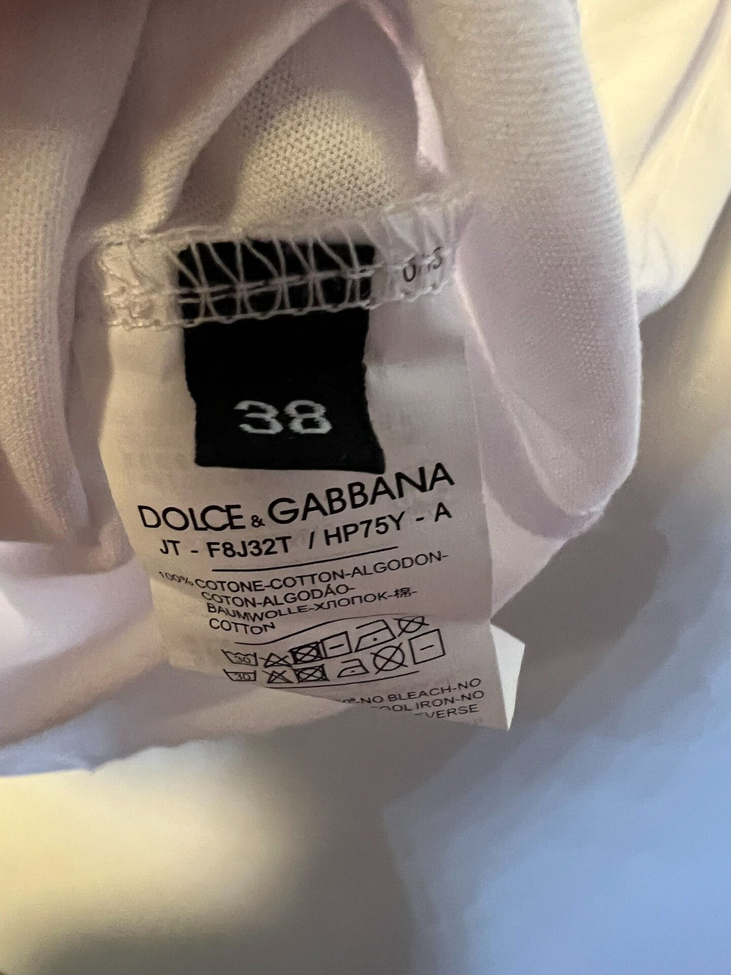 Dolce & Gabbana Dolce & Gabbana Men's T-Shirt Size US M / EU 48-50 / 2 - 5 Thumbnail