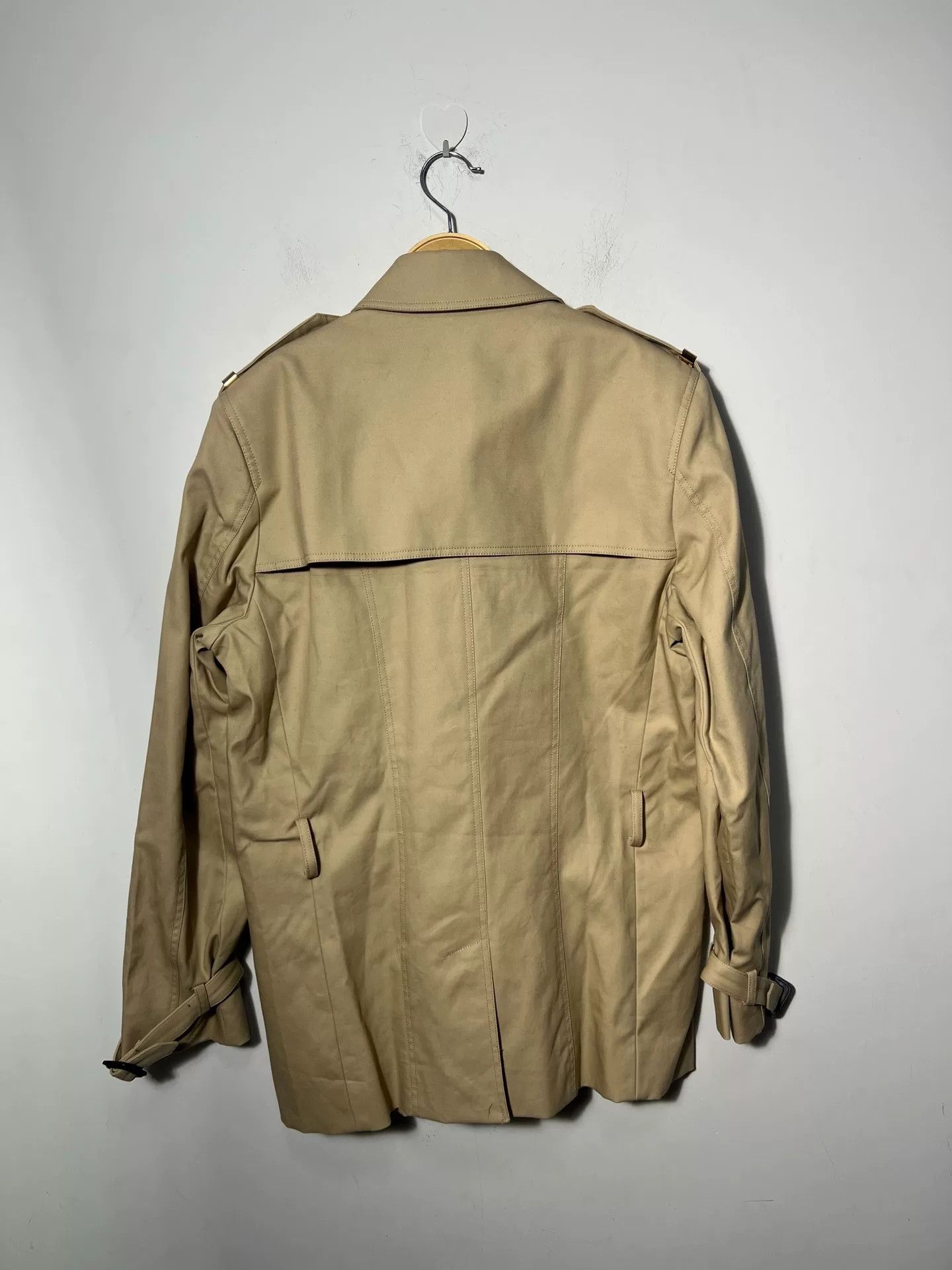 Burberry Burberry Men's Classic Trench Coat Size US L / EU 52-54 / 3 - 3 Thumbnail