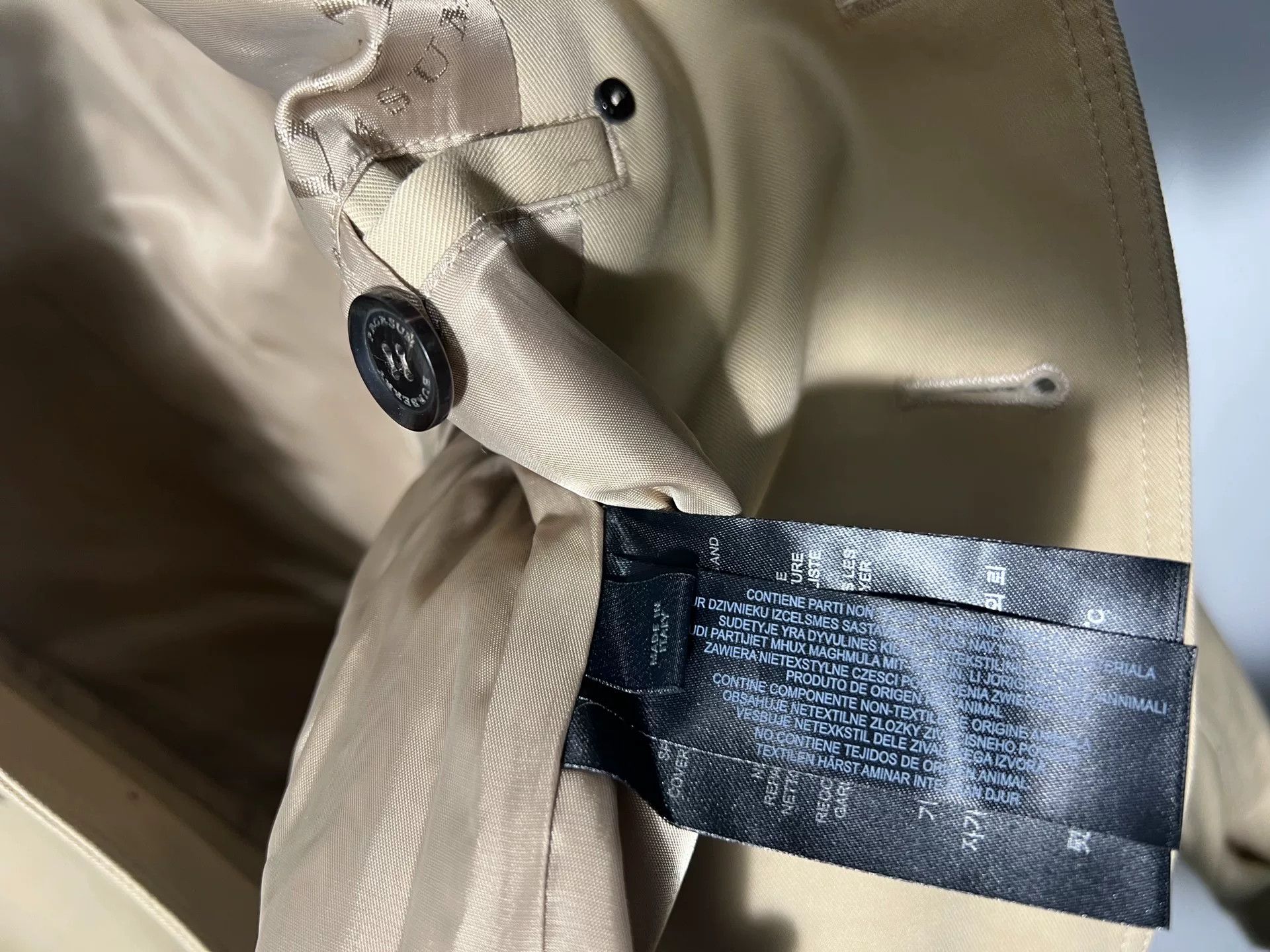 Burberry Burberry Men's Classic Trench Coat Size US L / EU 52-54 / 3 - 7 Thumbnail
