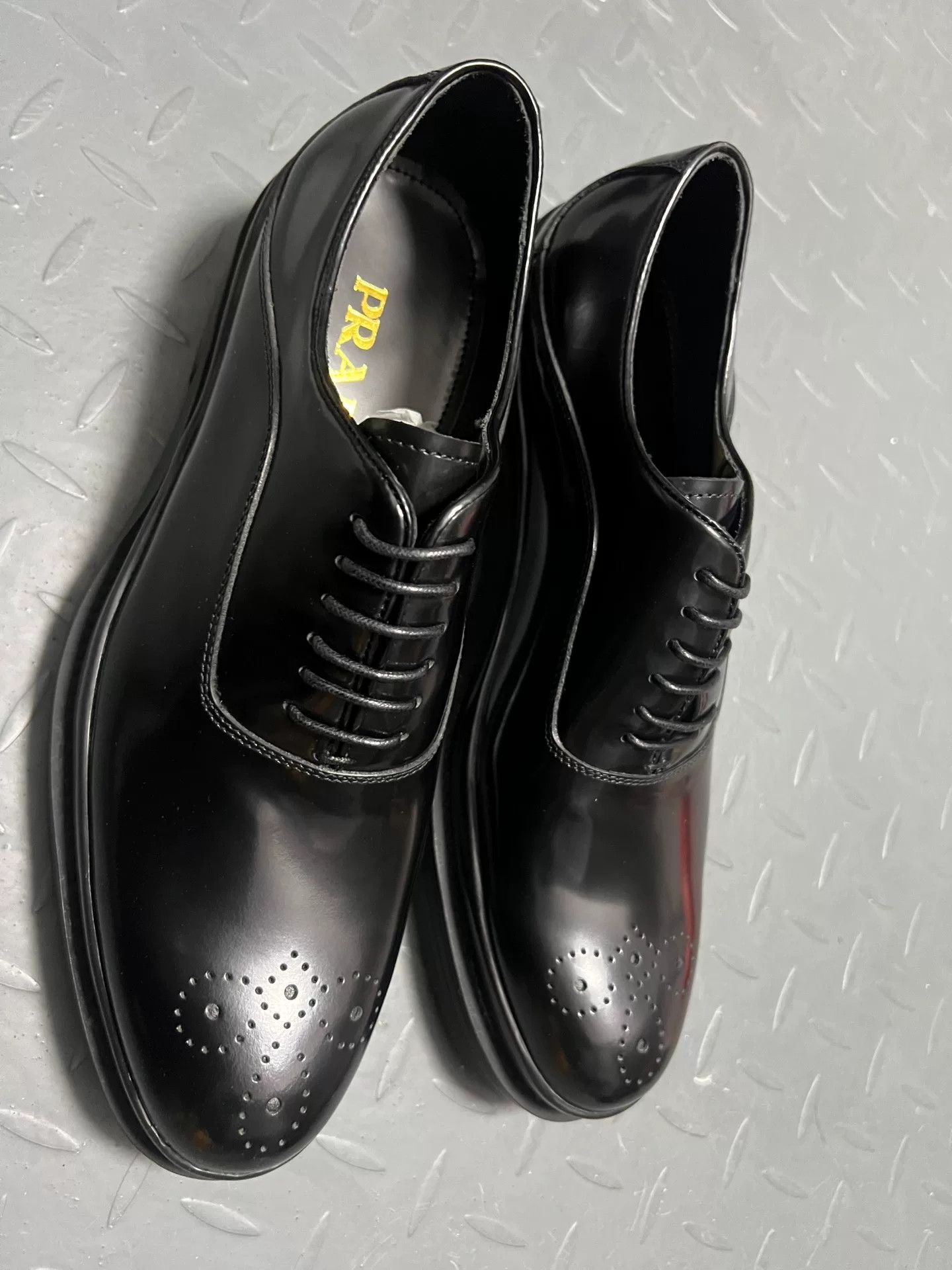 Prada Prada Men's Casual Leather Shoes Size US 9 / EU 42 - 7 Thumbnail
