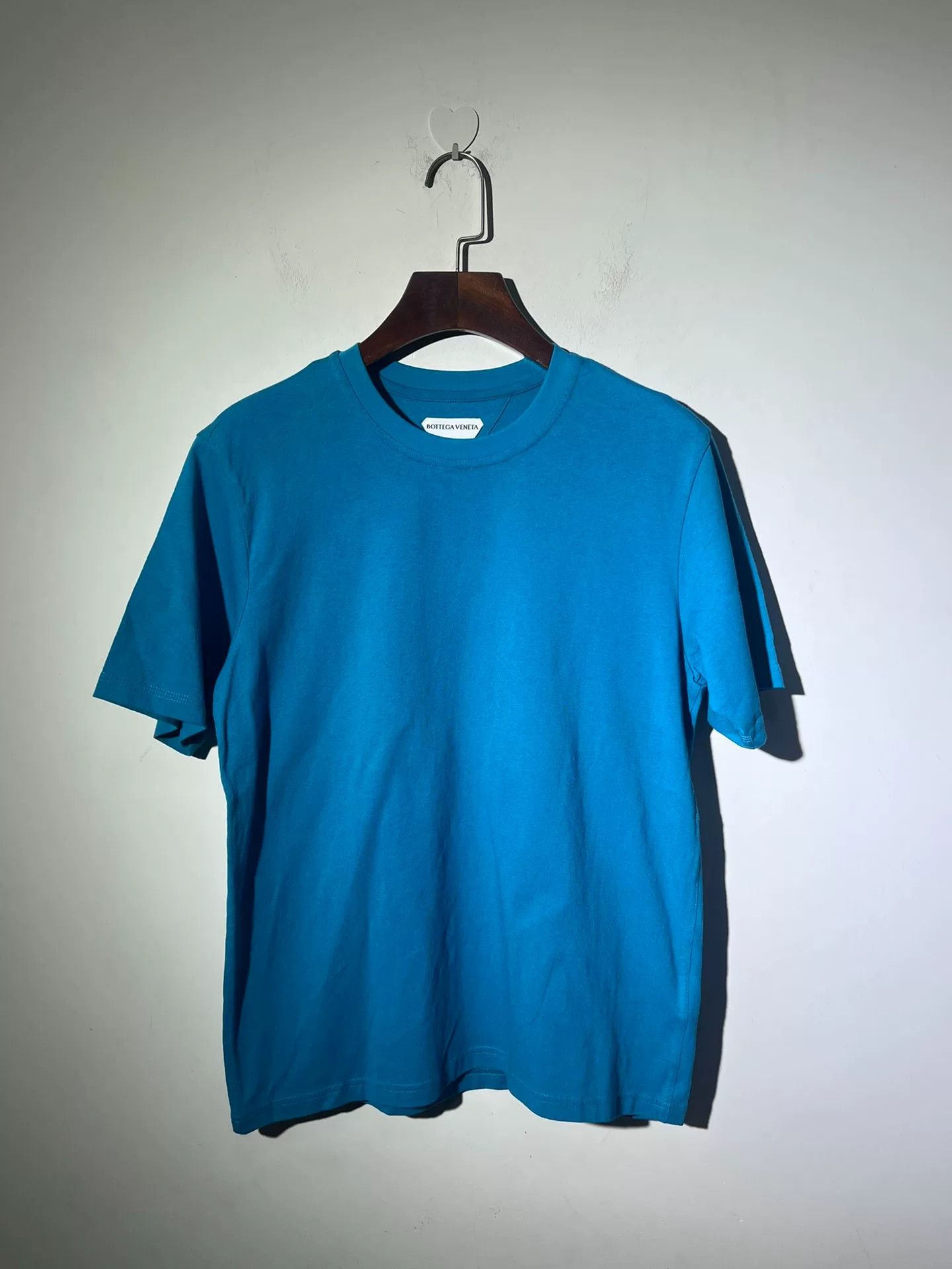 Bottega Veneta Bottega Veneta Men's T-Shirt in Blue Size US S / EU 44-46 / 1 - 7 Thumbnail