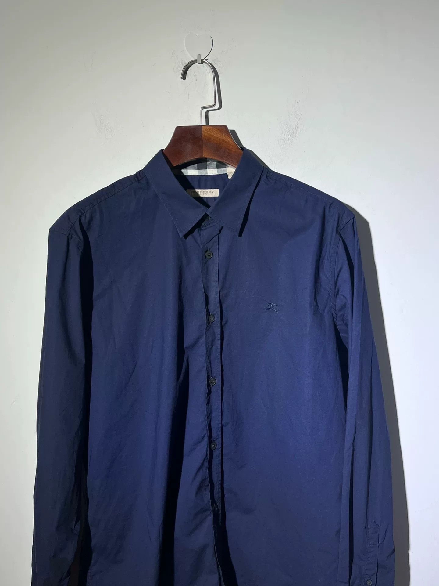 Burberry Burberry Classic Blue Business Shirt Size US XL / EU 56 / 4 - 3 Thumbnail