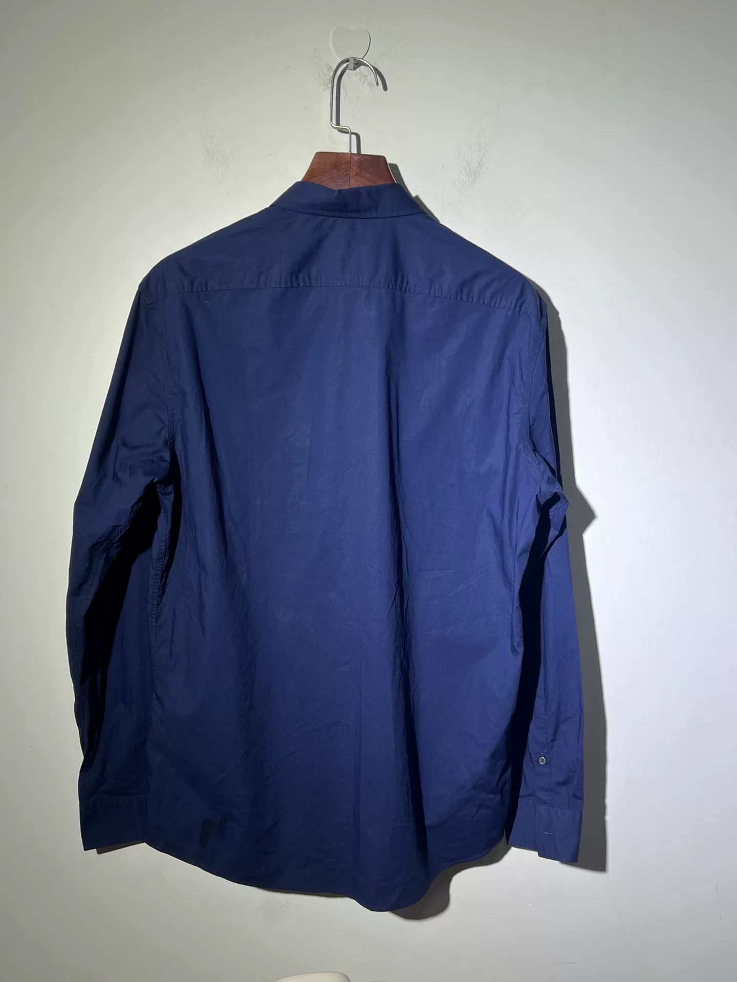 Burberry Burberry Classic Blue Business Shirt Size US XL / EU 56 / 4 - 2 Thumbnail
