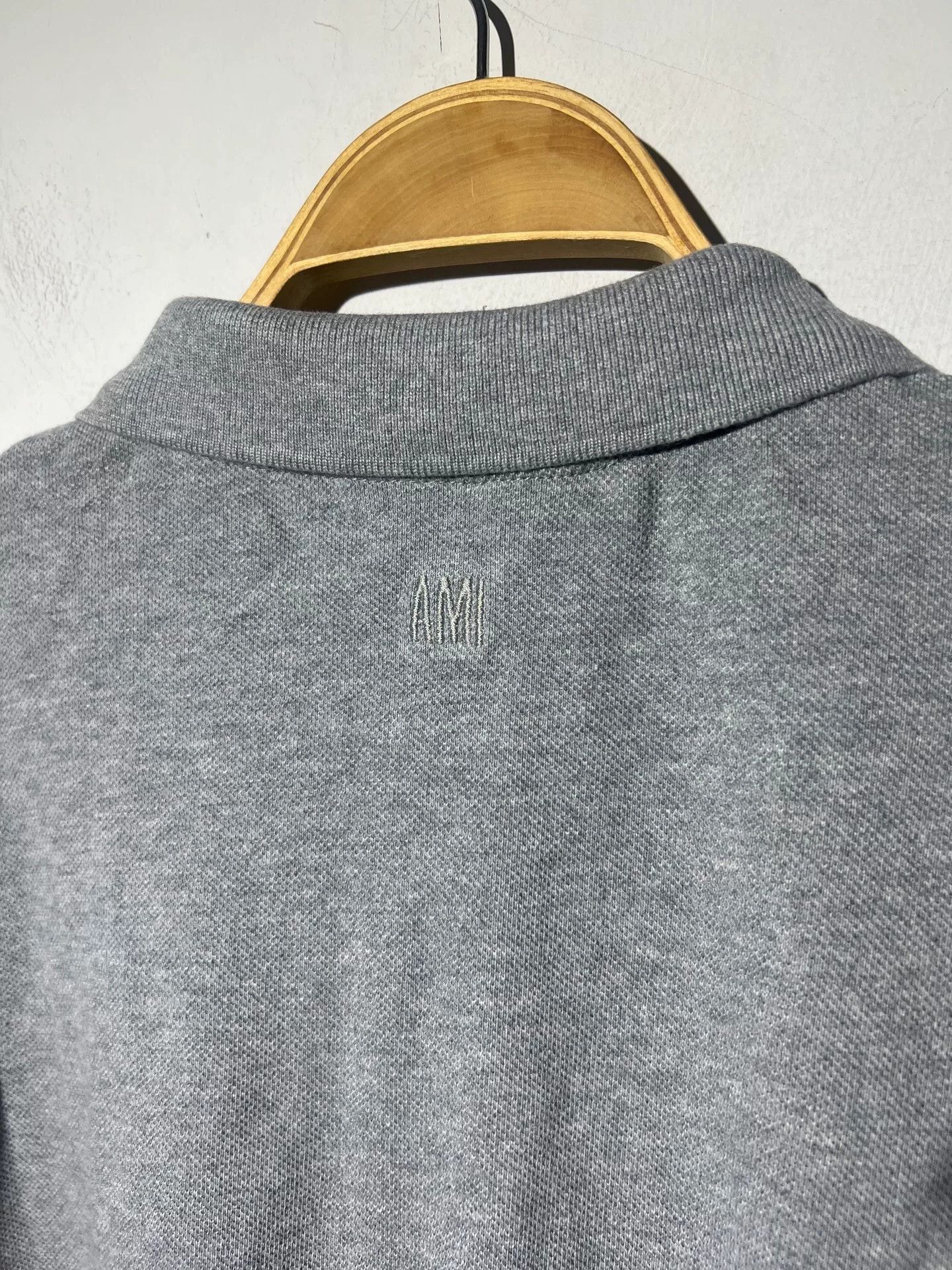 AMI AMi Men's Classic Polo Shirt Size US L / EU 52-54 / 3 - 6 Thumbnail
