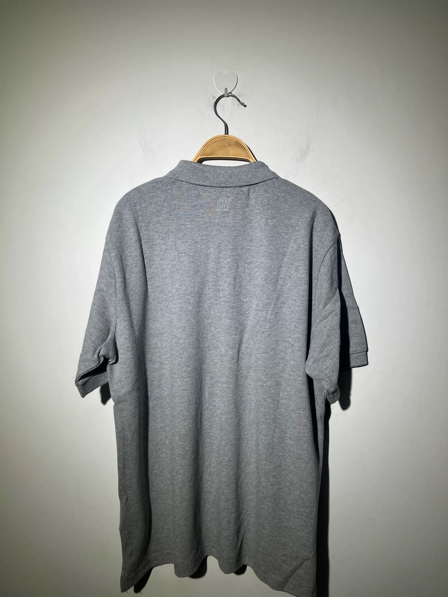 AMI AMi Men's Classic Polo Shirt Size US L / EU 52-54 / 3 - 2 Thumbnail