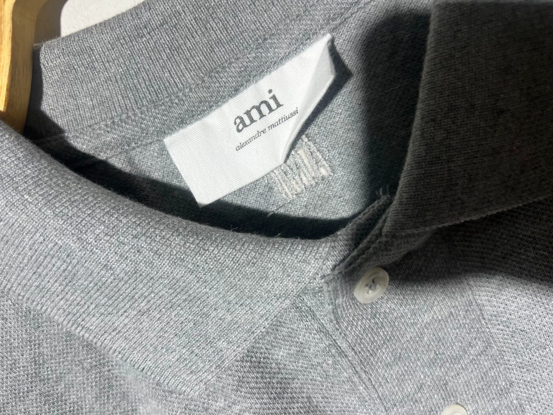 AMI AMi Men's Classic Polo Shirt Size US L / EU 52-54 / 3 - 5 Thumbnail