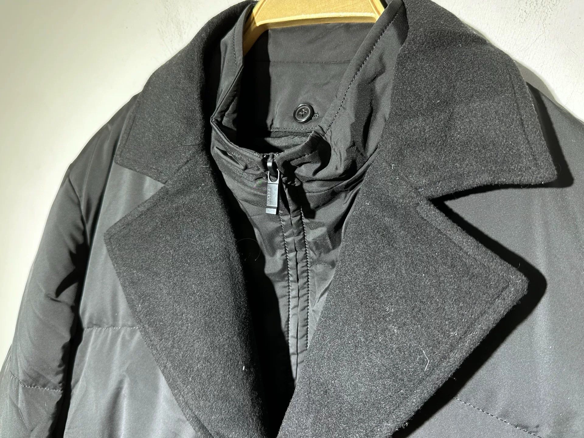 Ermenegildo Zegna Zegna Men's Puffer Jacket with Detachable Zip Size US M / EU 48-50 / 2 - 4 Thumbnail
