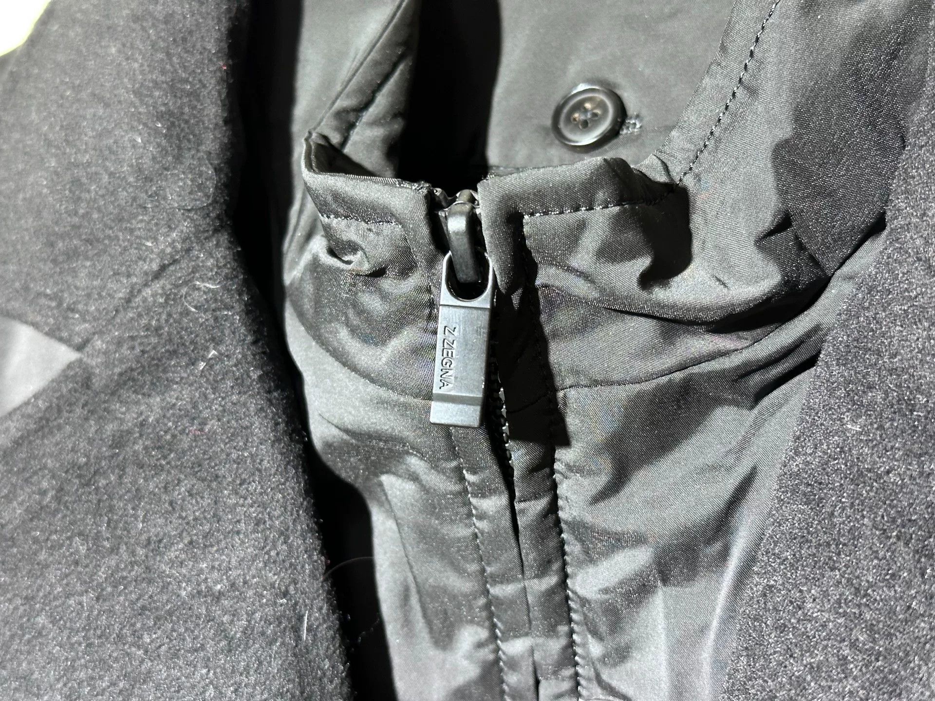 Ermenegildo Zegna Zegna Men's Puffer Jacket with Detachable Zip Size US M / EU 48-50 / 2 - 7 Thumbnail