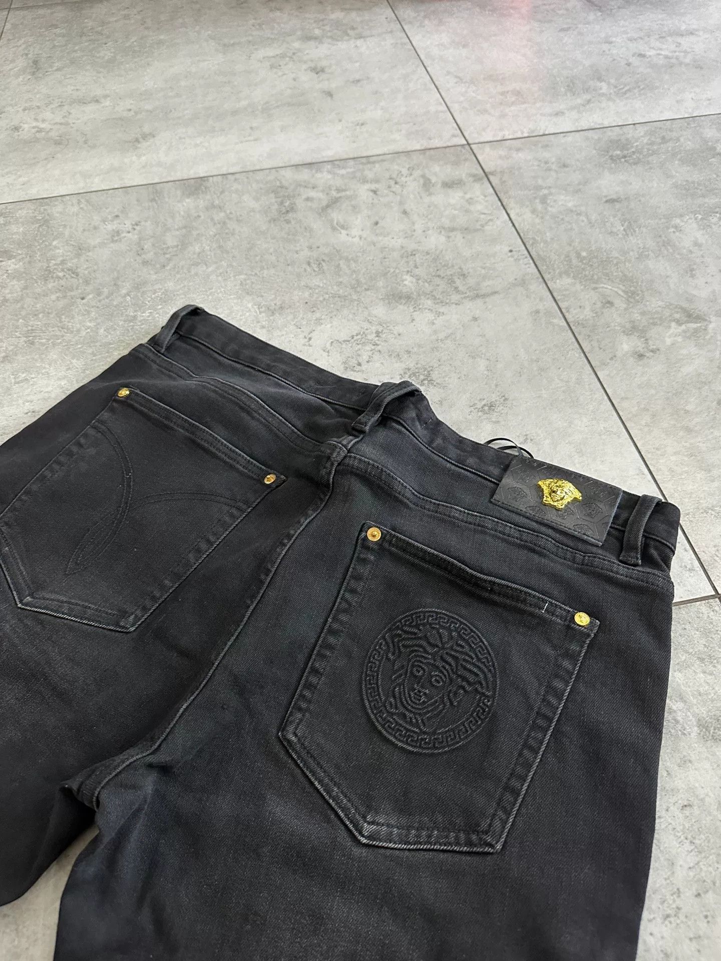 Versace Versace Black Casual Jeans for Men Size US 36 / EU 52 - 7 Thumbnail