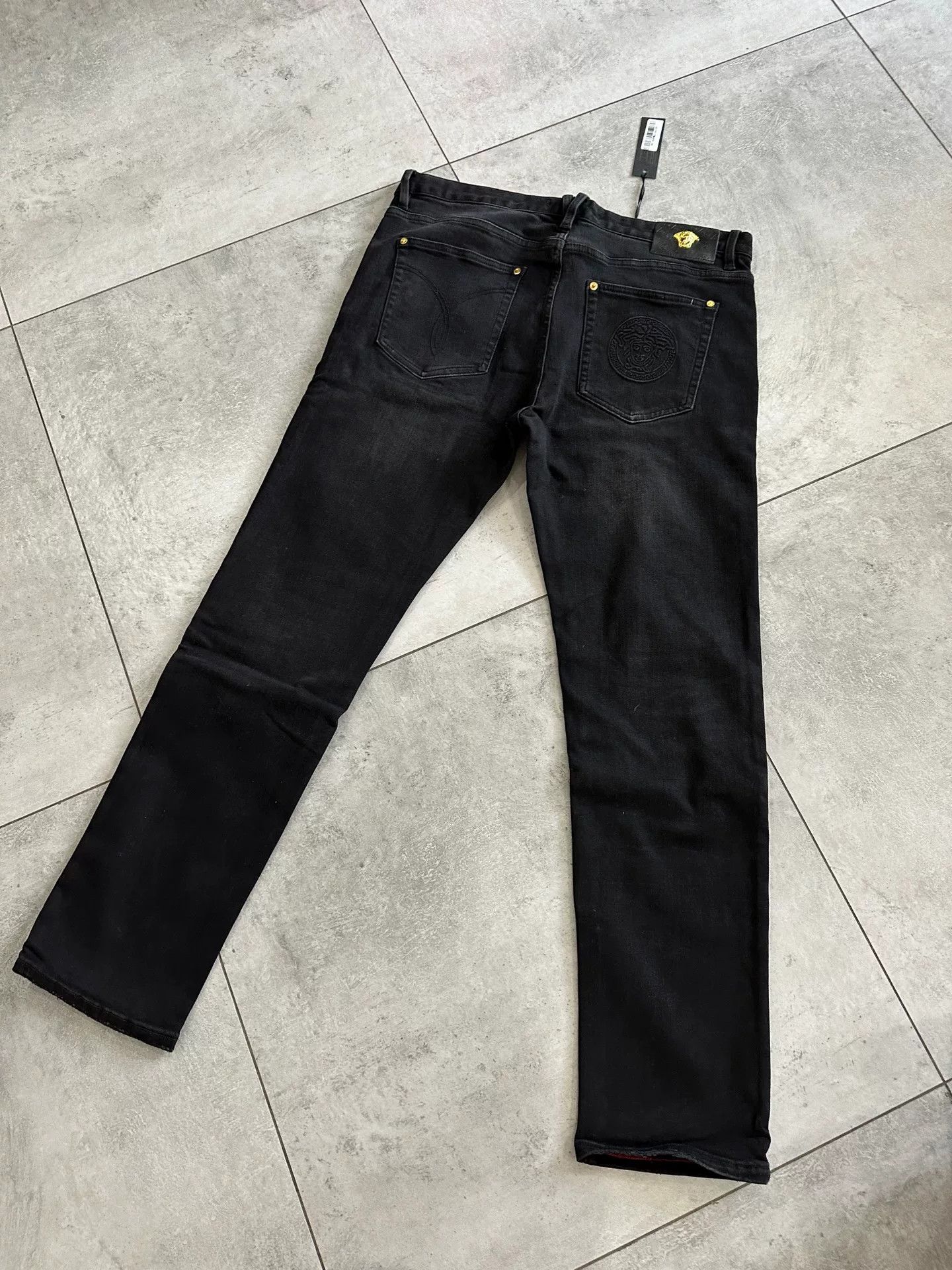 Versace Versace Black Casual Jeans for Men Size US 36 / EU 52 - 2 Thumbnail