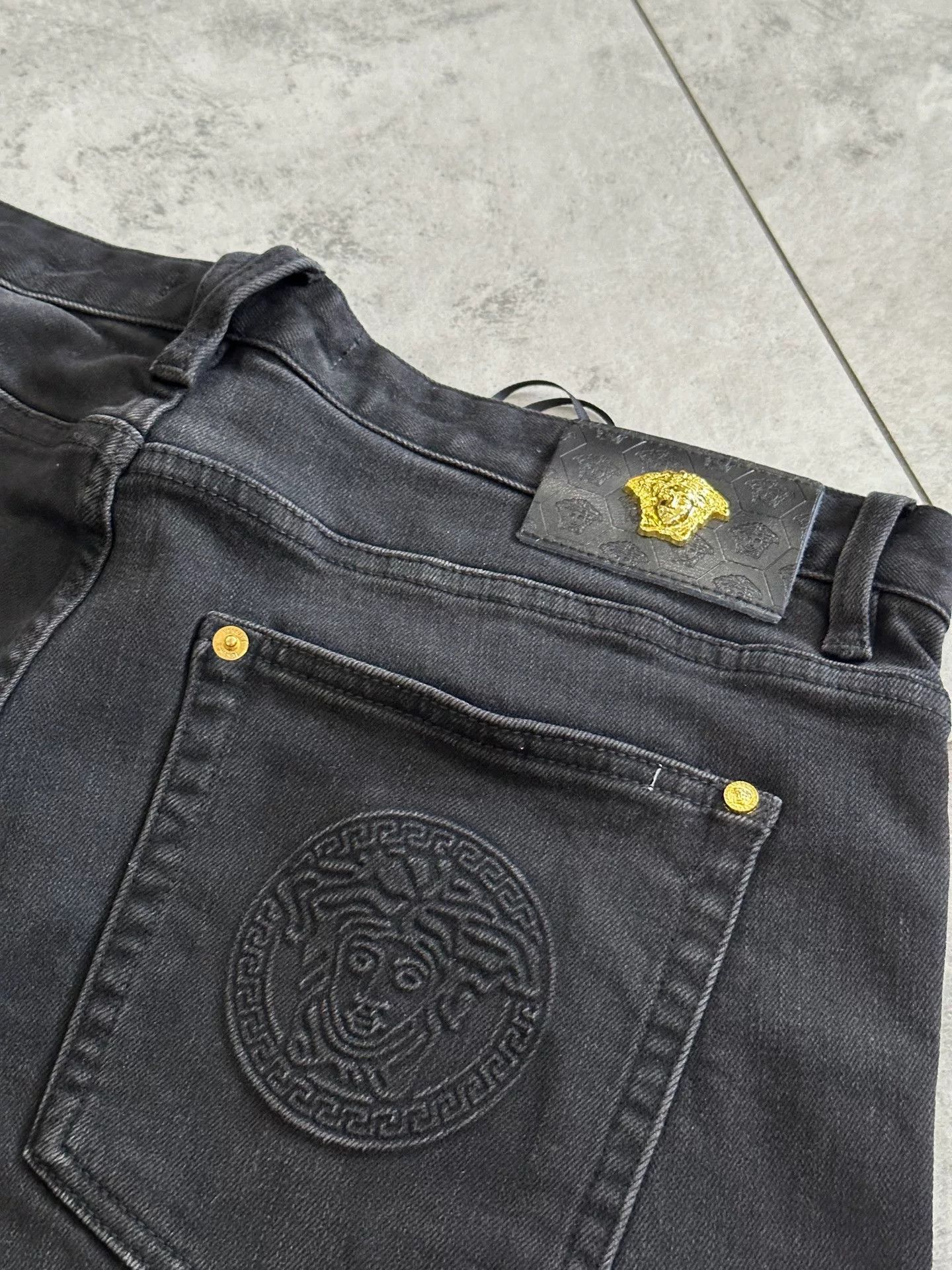 Versace Versace Black Casual Jeans for Men Size US 36 / EU 52 - 8 Thumbnail