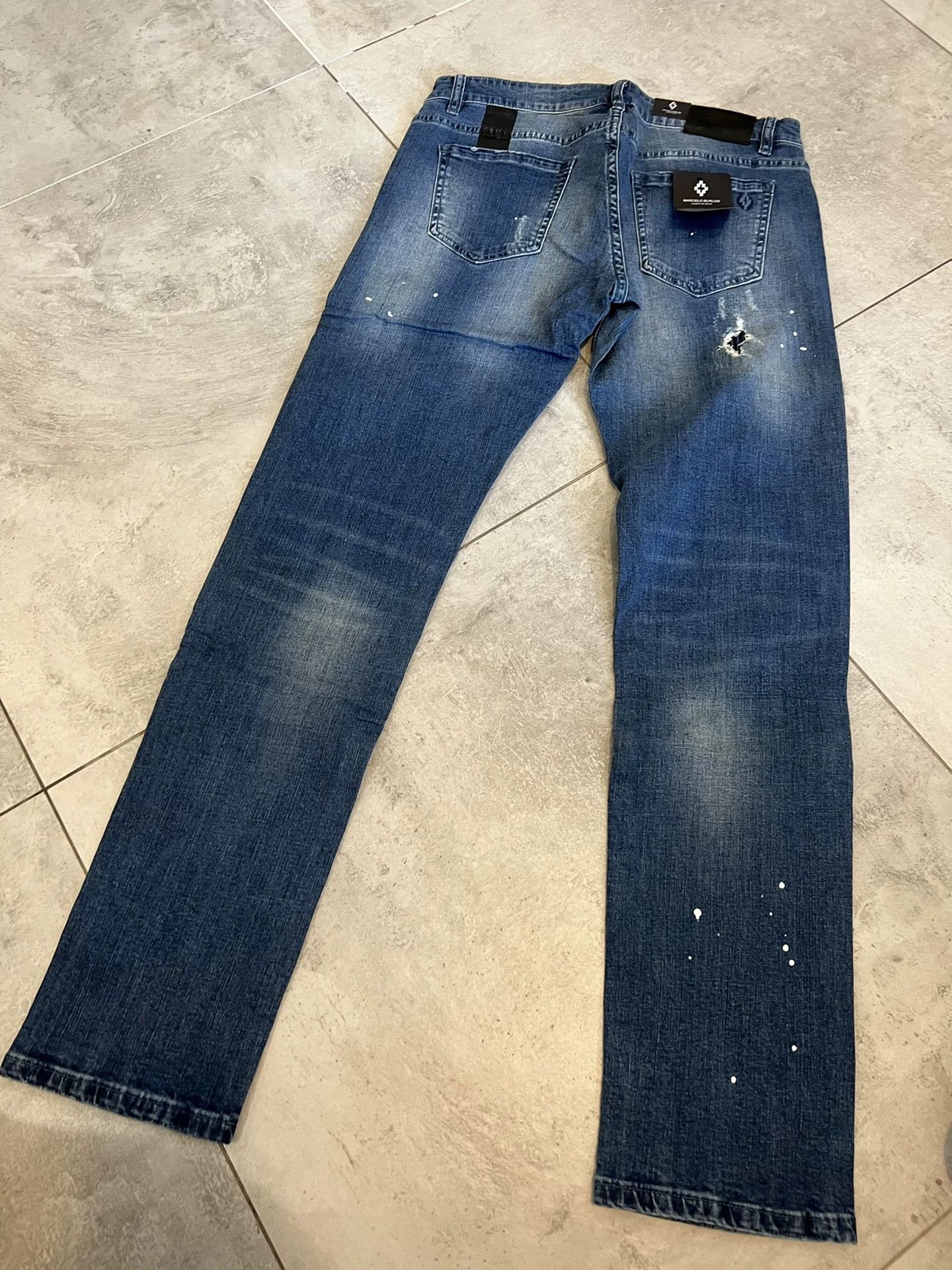 Marcelo Burlon Marcelo Burlon Men's Denim Pants Size US 36 / EU 52 - 6 Thumbnail