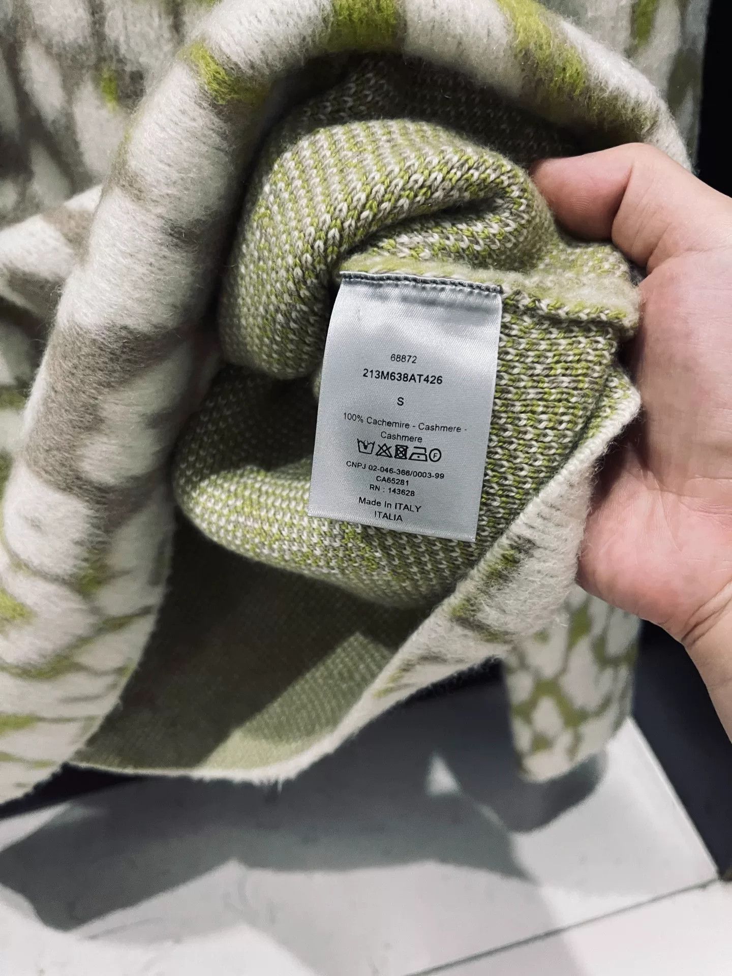 Dior DIOR MEN X SEHUN Cashmere Turtleneck Sweater Size US S / EU 44-46 / 1 - 4 Thumbnail