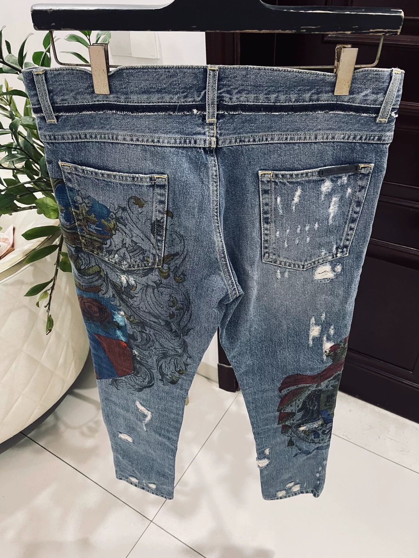 Dolce & Gabbana Dolce&Gabbana Designer Denim Jeans Size US 26 / EU 42 - 2 Thumbnail