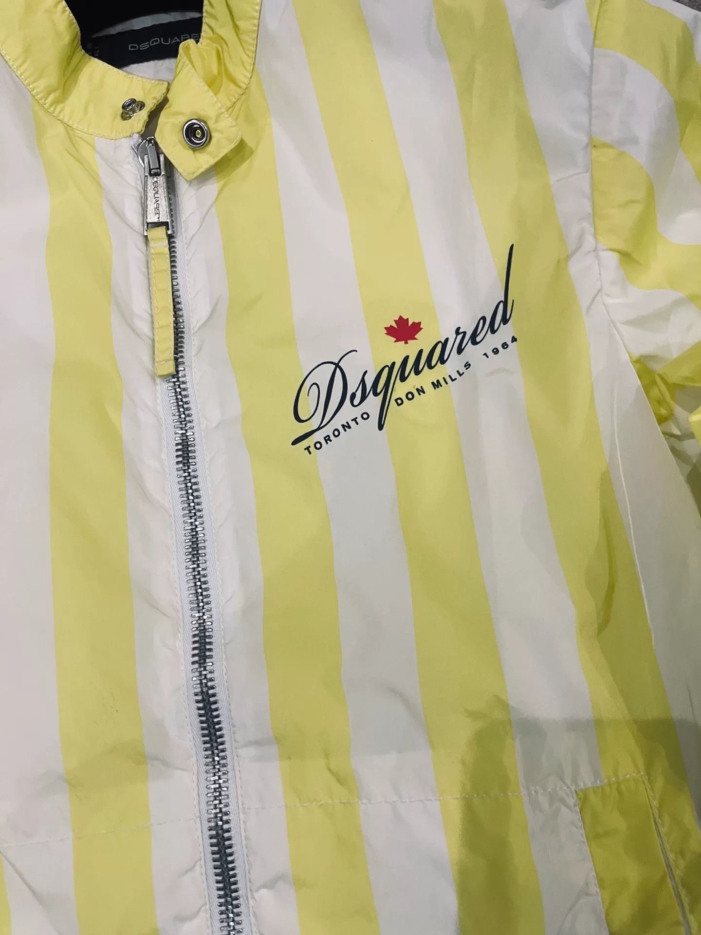 Dsquared2 DSquared2 Designer Jacket with Stripes Size US S / EU 44-46 / 1 - 3 Thumbnail