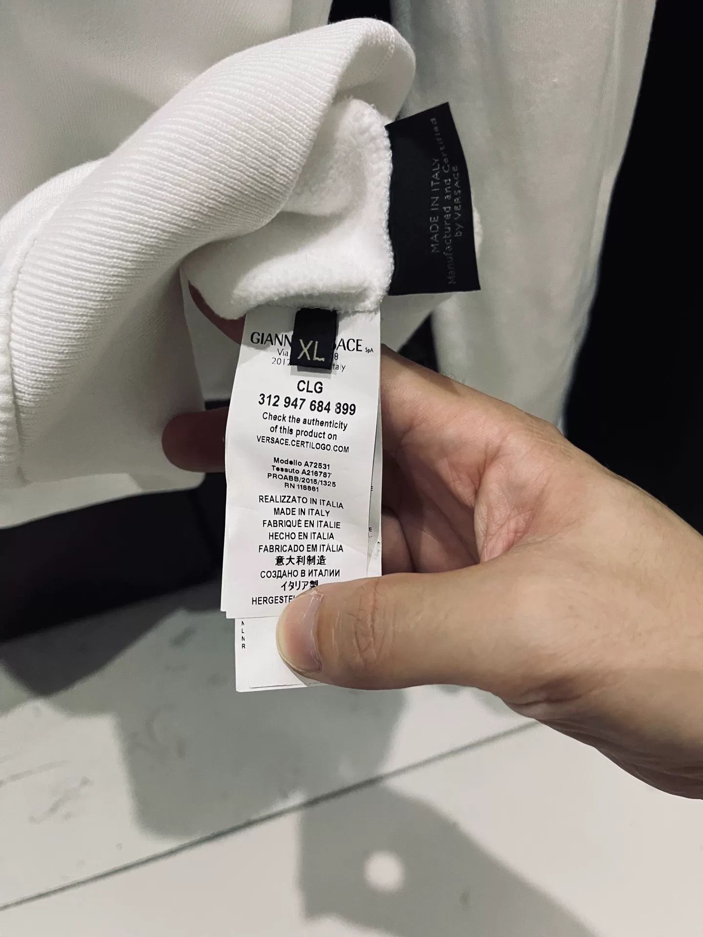 Versace Versace Medusa 3D Graphic Sweatshirt Size US XL / EU 56 / 4 - 5 Thumbnail