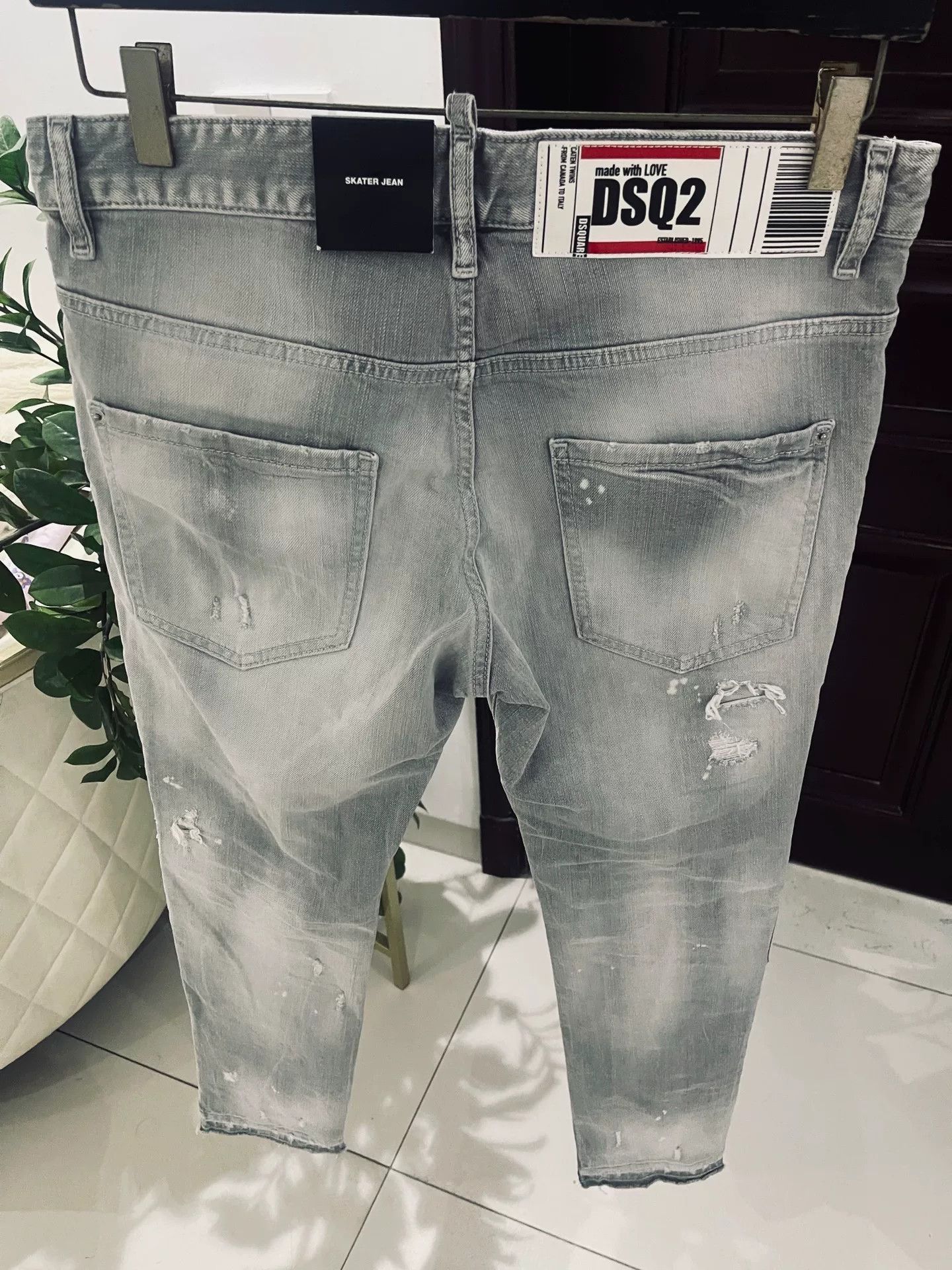 Dsquared2 Dsquared2 Skater Jeans for Men Size US 30 / EU 46 - 2 Thumbnail