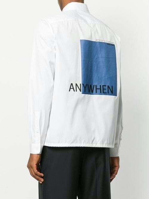 Valentino Valentino White Shirt Jacket with Drawstring Size US M / EU 48-50 / 2 - 6 Thumbnail