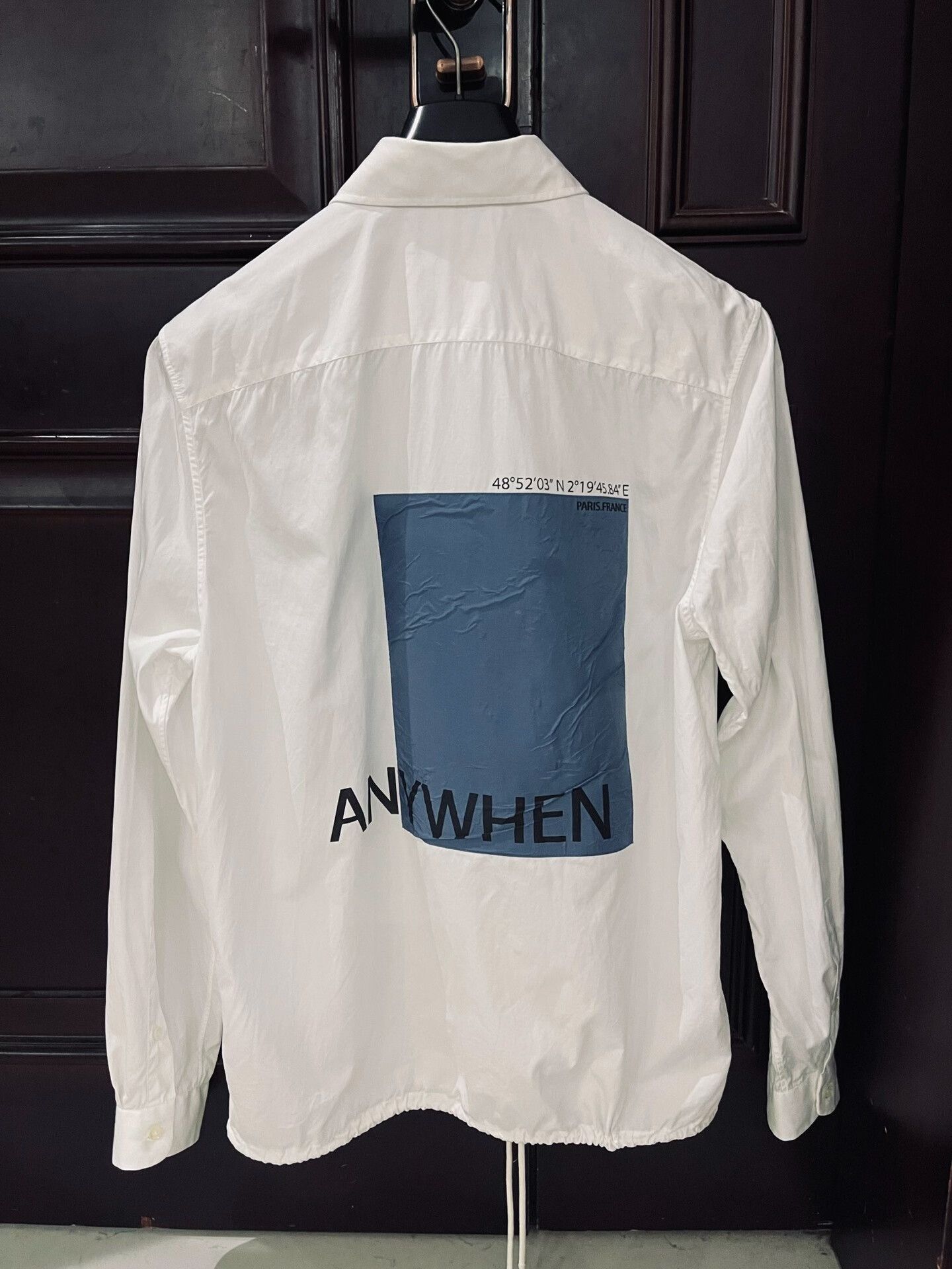 Valentino Valentino White Shirt Jacket with Drawstring Size US M / EU 48-50 / 2 - 2 Thumbnail