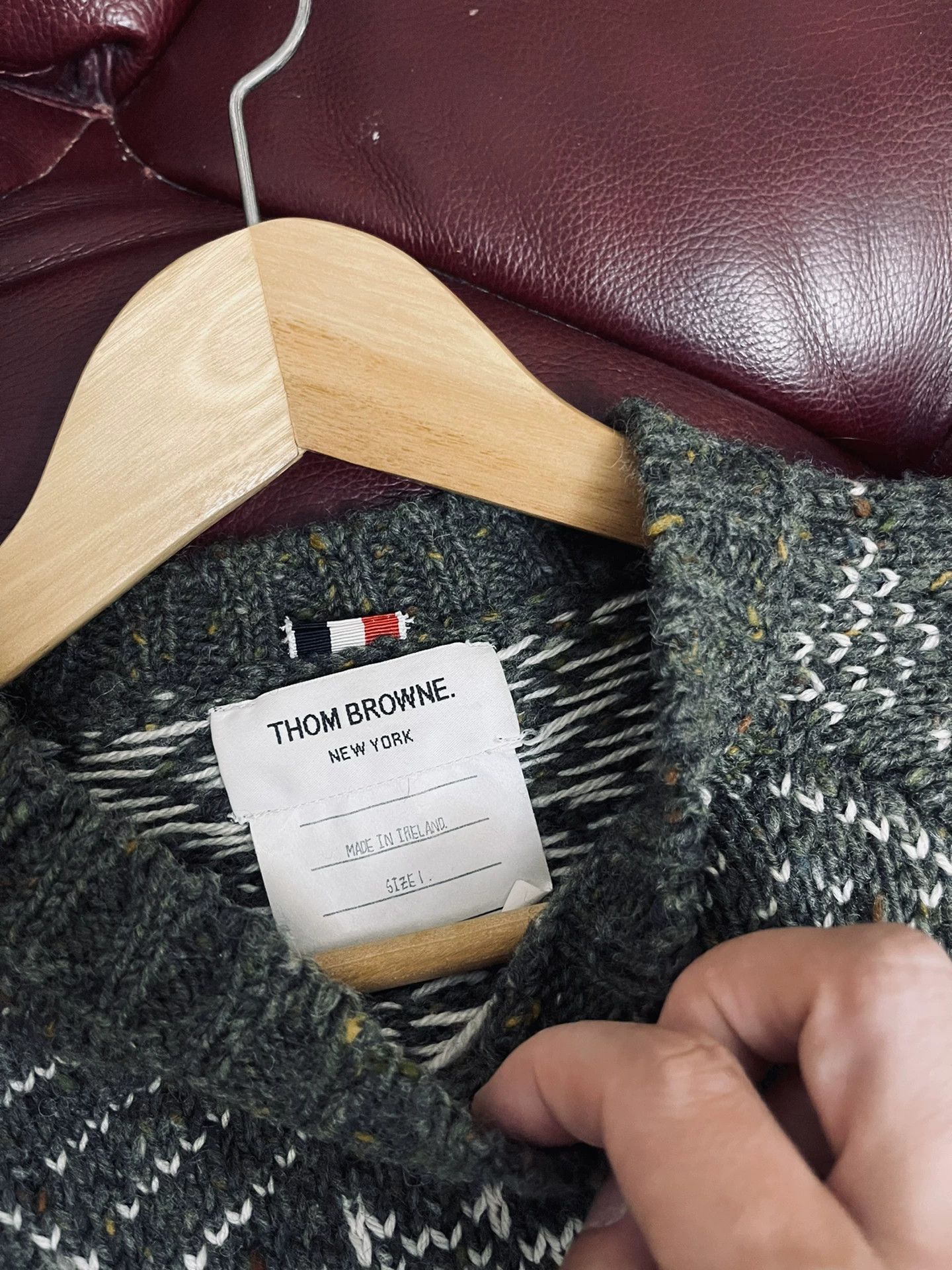 Thom Browne Thom Browne Wool Sweater for Men and Women Size US M / EU 48-50 / 2 - 2 Thumbnail