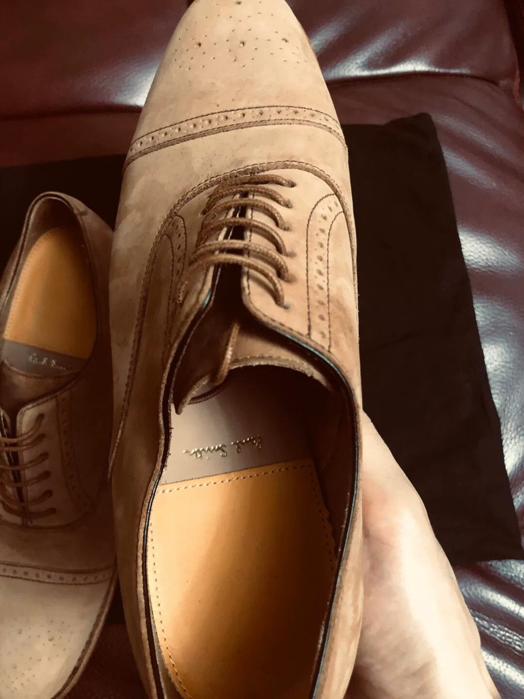 Paul Smith Paul Smith Brown Leather Dress Shoes Size US 6 / EU 39 - 4 Thumbnail