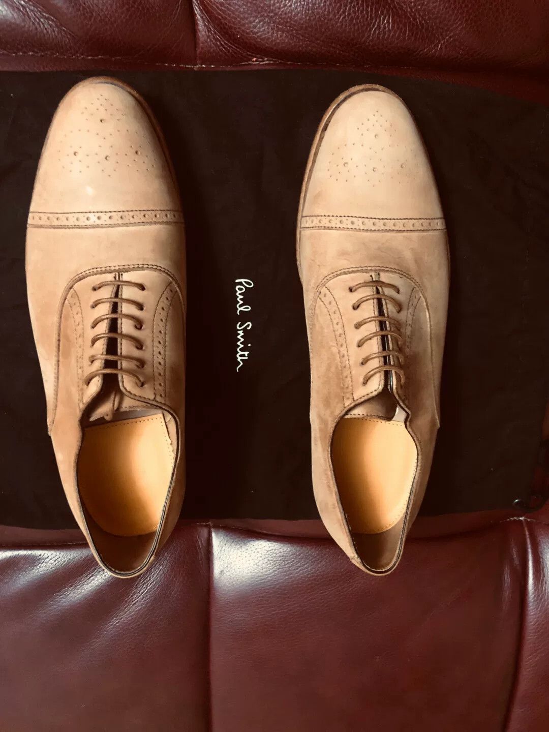 Paul Smith Paul Smith Brown Leather Dress Shoes Size US 6 / EU 39 - 2 Thumbnail