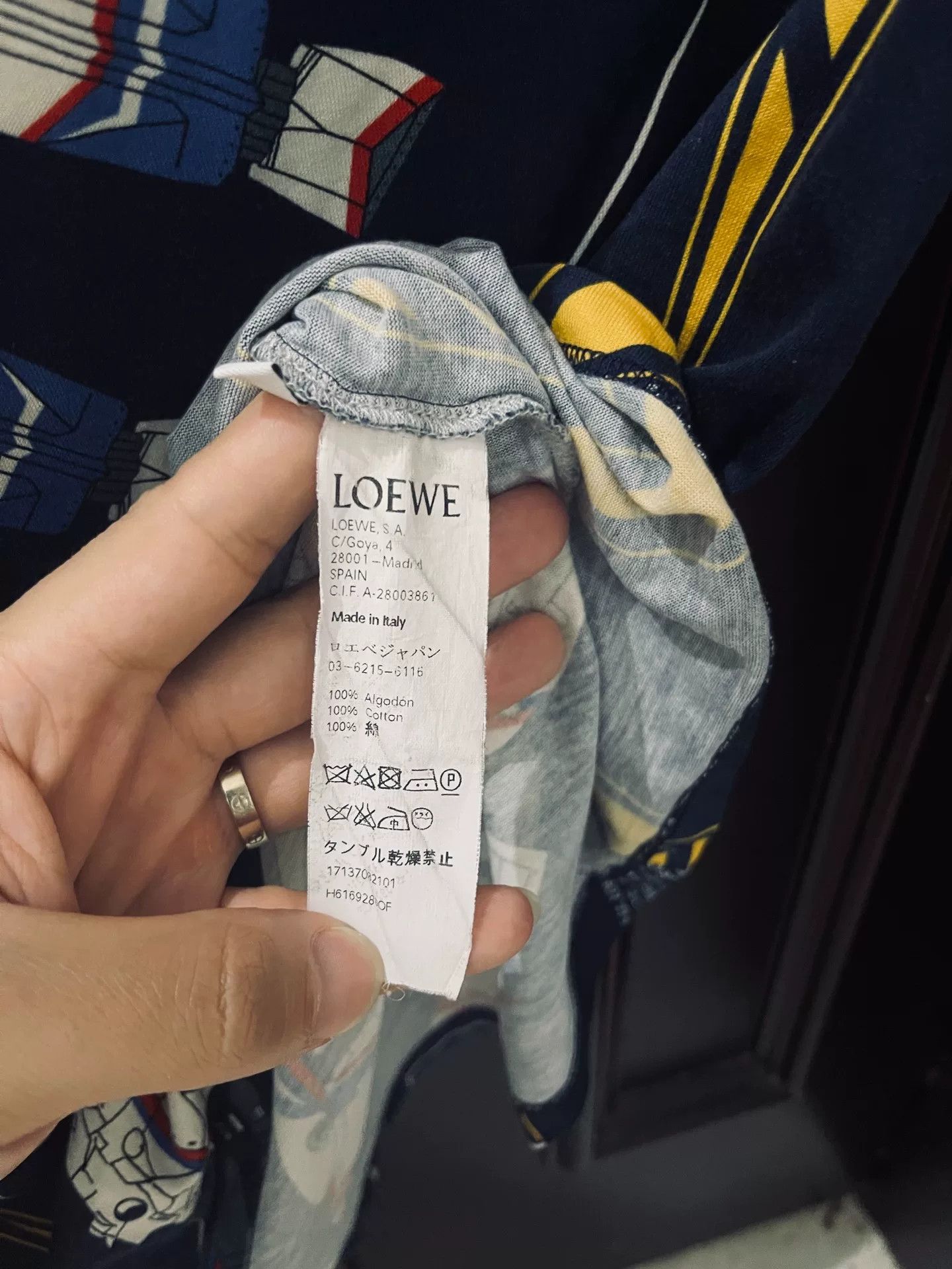 Loewe LOEWE Limited Edition Short Sleeve Shirt Size US M / EU 48-50 / 2 - 4 Thumbnail