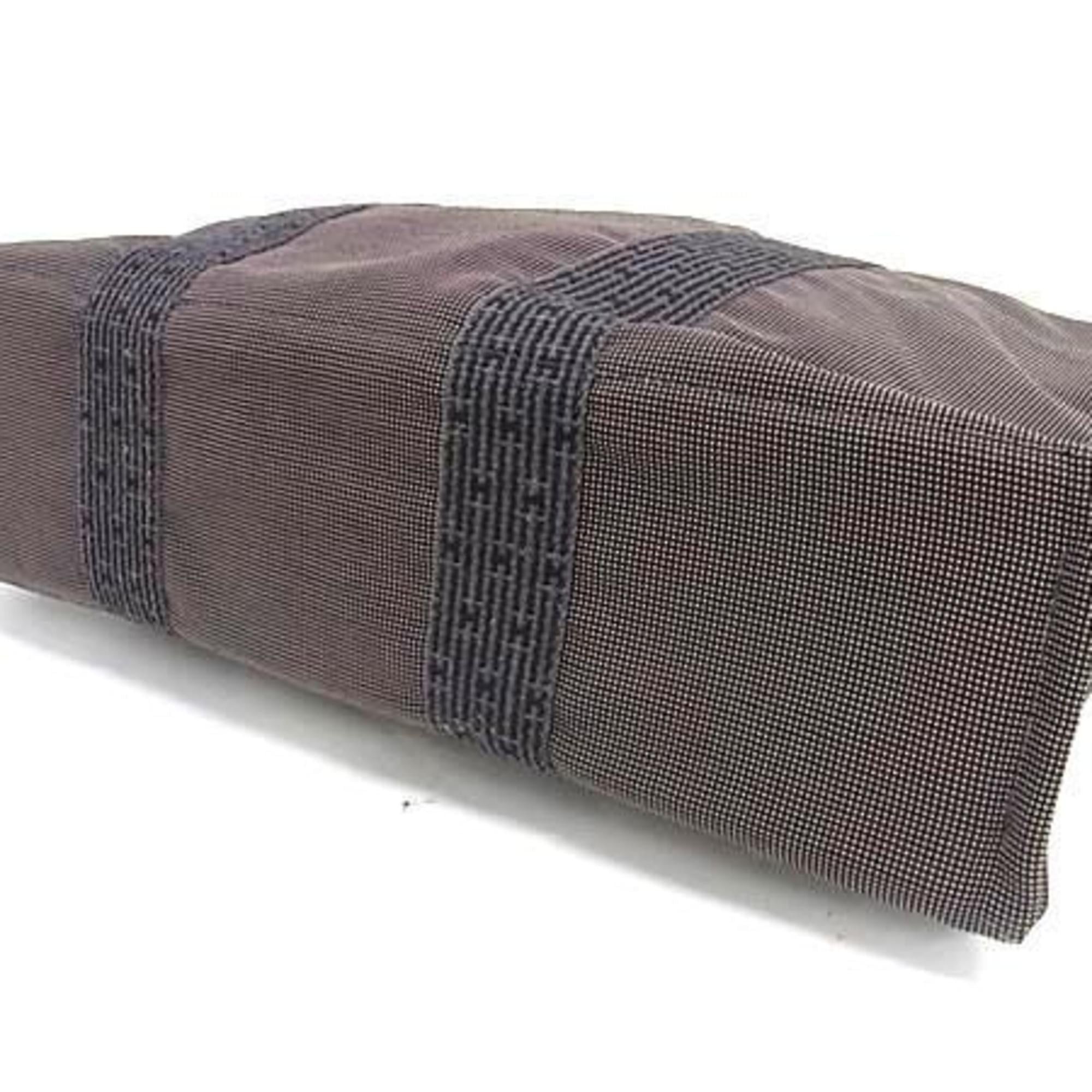 Hermes HERMES Hermès Air Line Tote MM Gray Canvas Bag for Men and Women Size ONE SIZE - 5 Thumbnail
