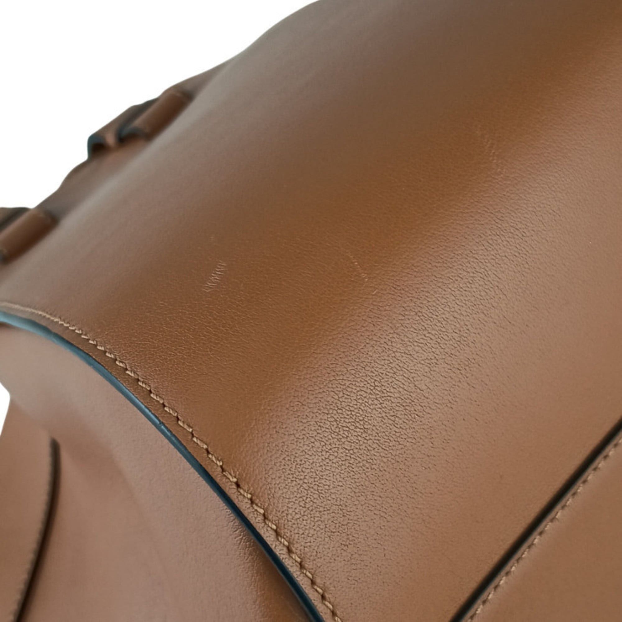 Loewe LOEWE Hammock Small Handbag 387.30.S35 TAN (Brown) Classic Calfskin Women's Shoulder Bag Size ONE SIZE - 5 Thumbnail