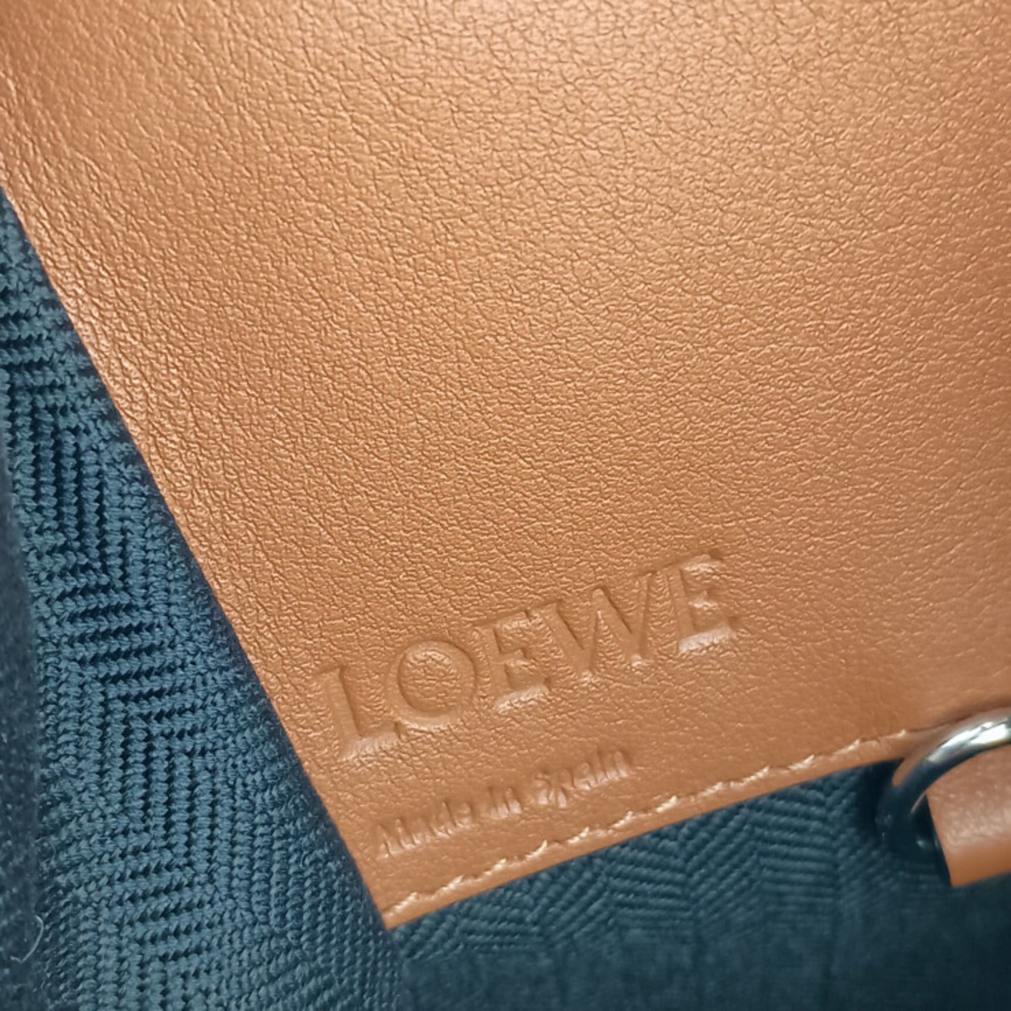 Loewe LOEWE Hammock Small Handbag 387.30.S35 TAN (Brown) Classic Calfskin Women's Shoulder Bag Size ONE SIZE - 9 Thumbnail