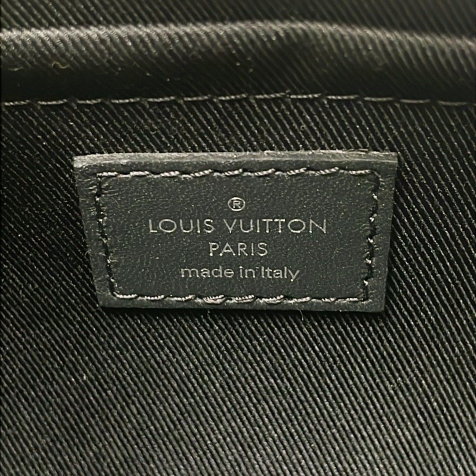 Louis Vuitton LOUIS VUITTON Soft Polochon PM Handbag M24324 Black Epi Leather for Men and Women Size ONE SIZE - 9 Thumbnail