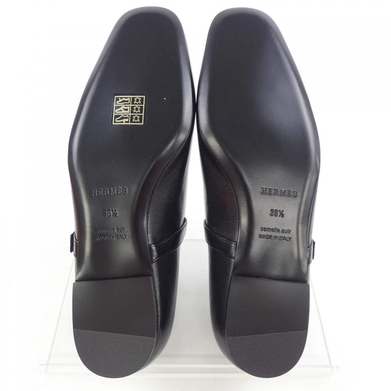 Hermes Hermes Hermès Jane Apibuckle Chevre Flat Shoes 36.5 Leather Shoes DUTY FREE for USA Size ONE SIZE - 4 Thumbnail