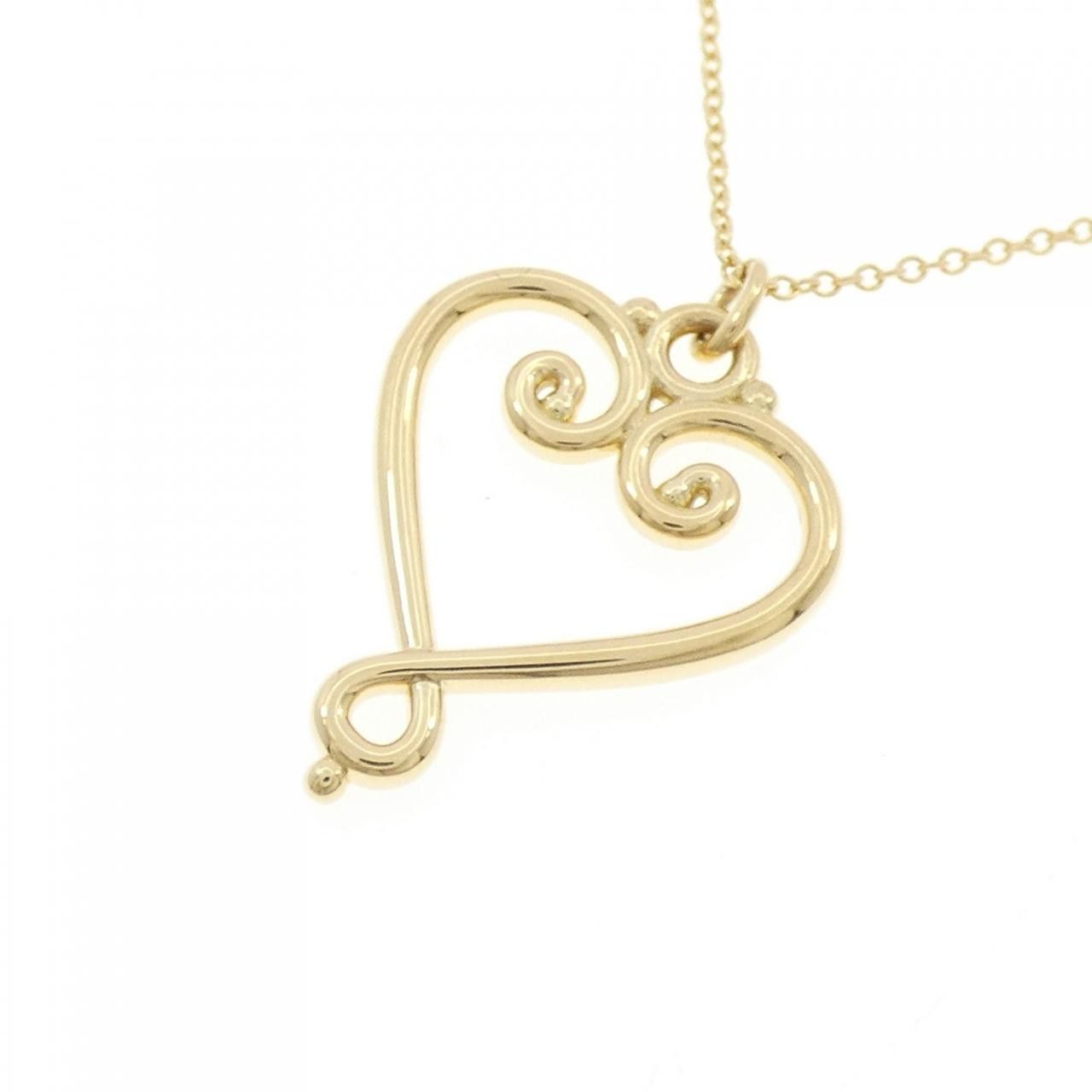 Tiffany & Co. Tiffany & Co. Tiffany & Co. Goldoni Heart Au750 Necklace Precious Metal Necklace DUTY FREE for USA Size ONE SIZE - 4 Thumbnail
