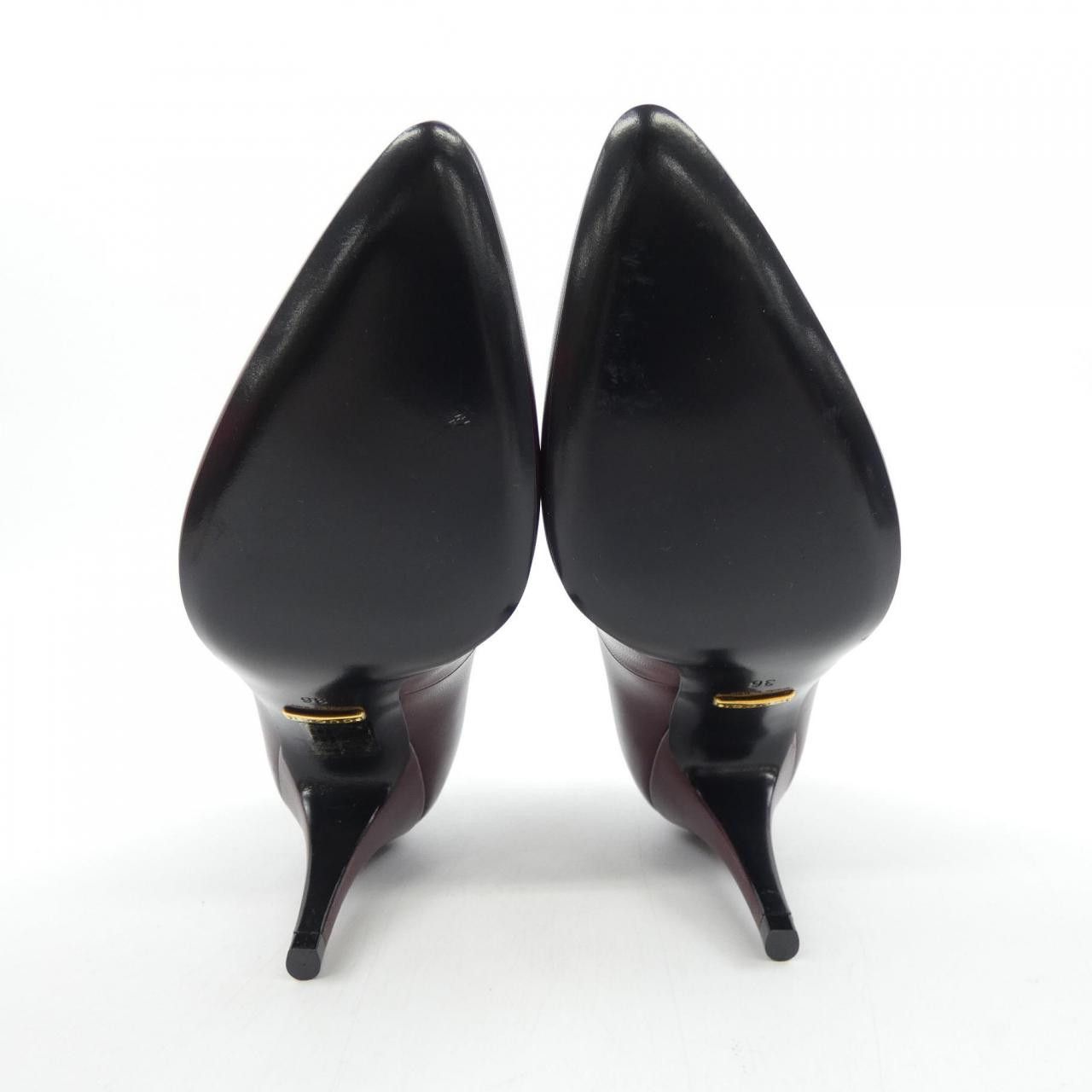 Gucci Gucci Gucci 589769 C9D00 Pumps Leather Shoes 589769 C9D00 DUTY FREE for USA Size ONE SIZE - 4 Thumbnail