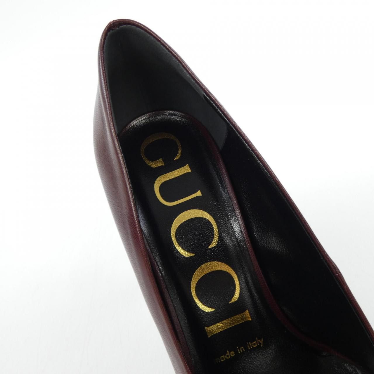 Gucci Gucci Gucci 589769 C9D00 Pumps Leather Shoes 589769 C9D00 DUTY FREE for USA Size ONE SIZE - 6 Thumbnail