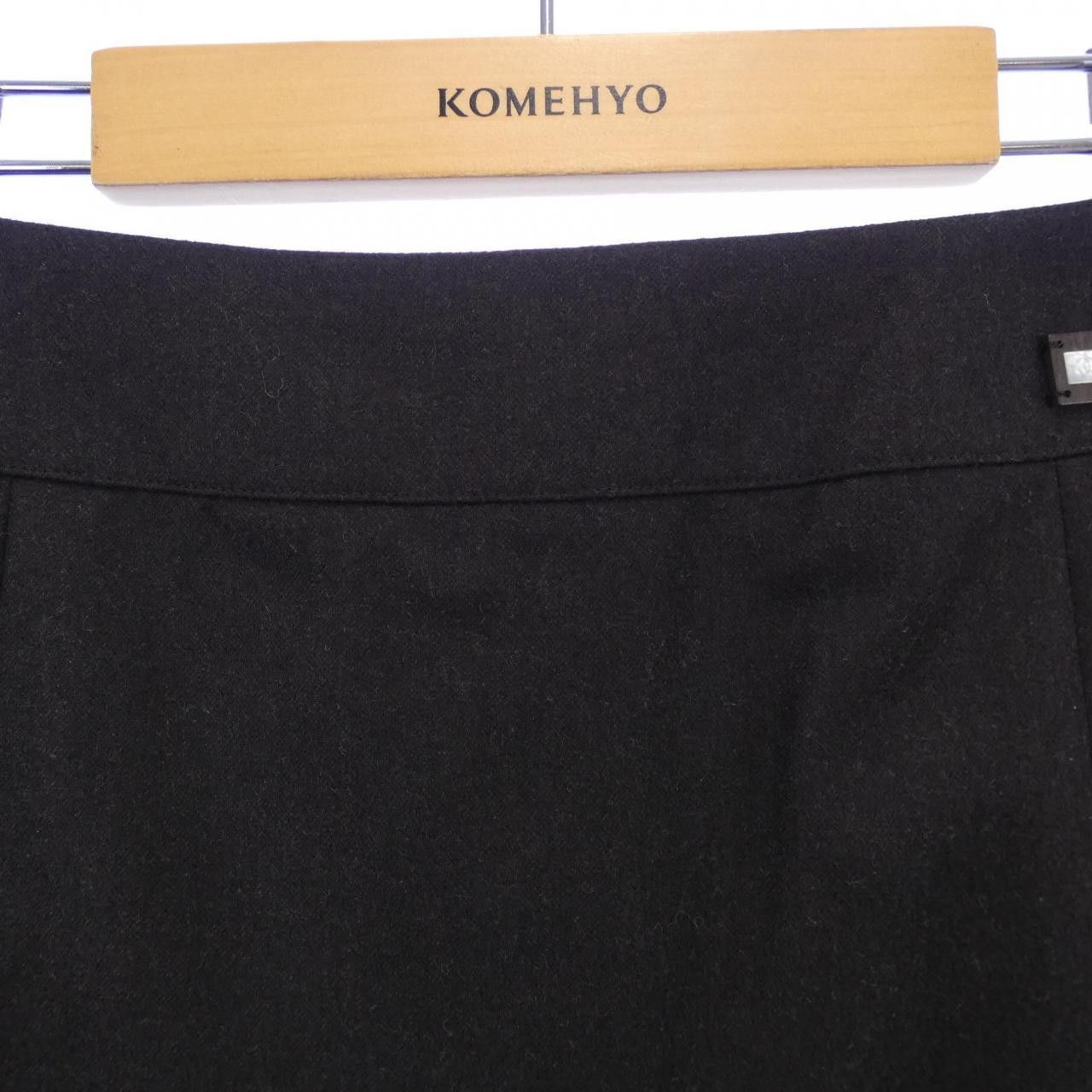 Chanel Chanel Chanel P18201V10471 01A Cashmere Blend Skirt Textile Skirts P18201V10471 01A DUTY FREE for USA Size ONE SIZE - 6 Thumbnail