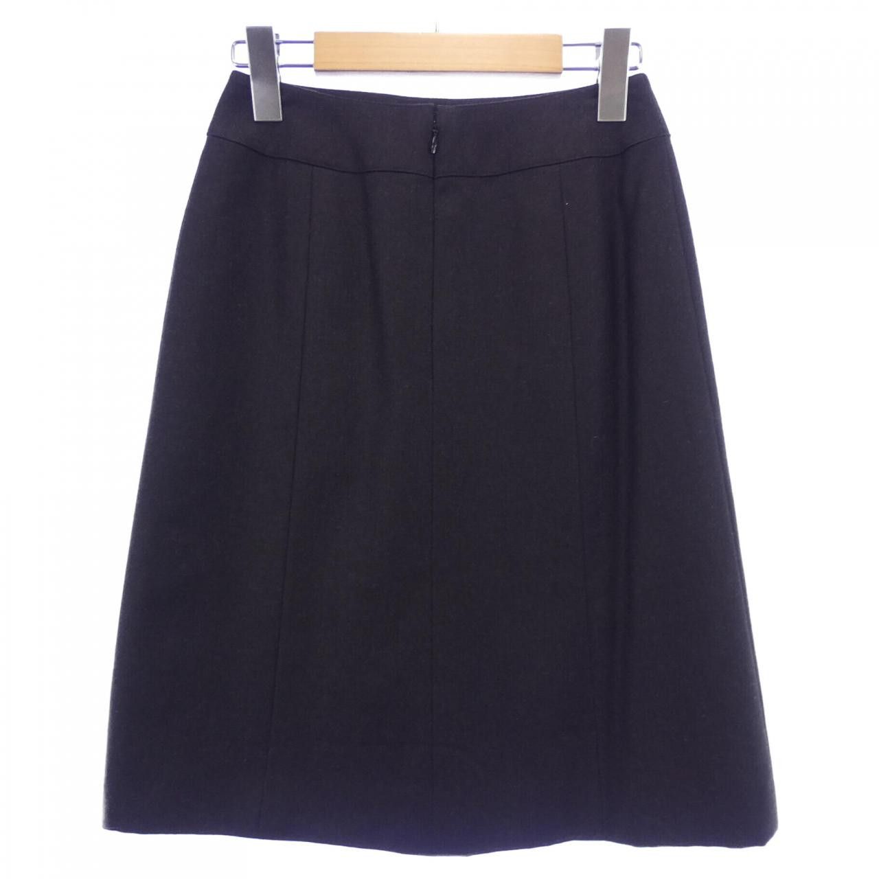 Chanel Chanel Chanel P18201V10471 01A Cashmere Blend Skirt Textile Skirts P18201V10471 01A DUTY FREE for USA Size ONE SIZE - 2 Thumbnail