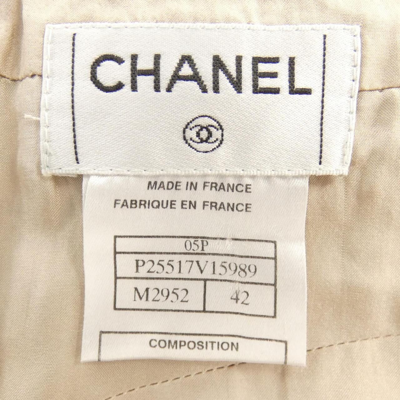 Chanel Chanel Chanel Skirt Skirt Textile Skirts P25517V15989 05P DUTY FREE for USA Size ONE SIZE - 4 Thumbnail
