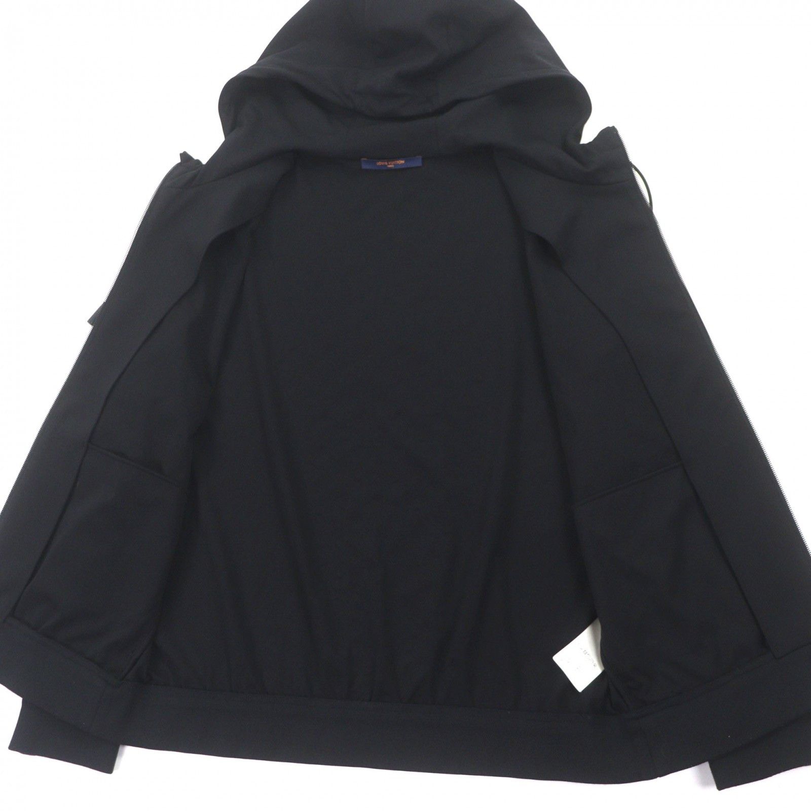 Louis Vuitton Louis Vuitton Louis Vuitton Hybrid Zip-Through Monogram Nylon Hoodie Textile Sweatshirts & Hoodies 1A9GNB DUTY FREE for USA Size ONE SIZE - 4 Thumbnail