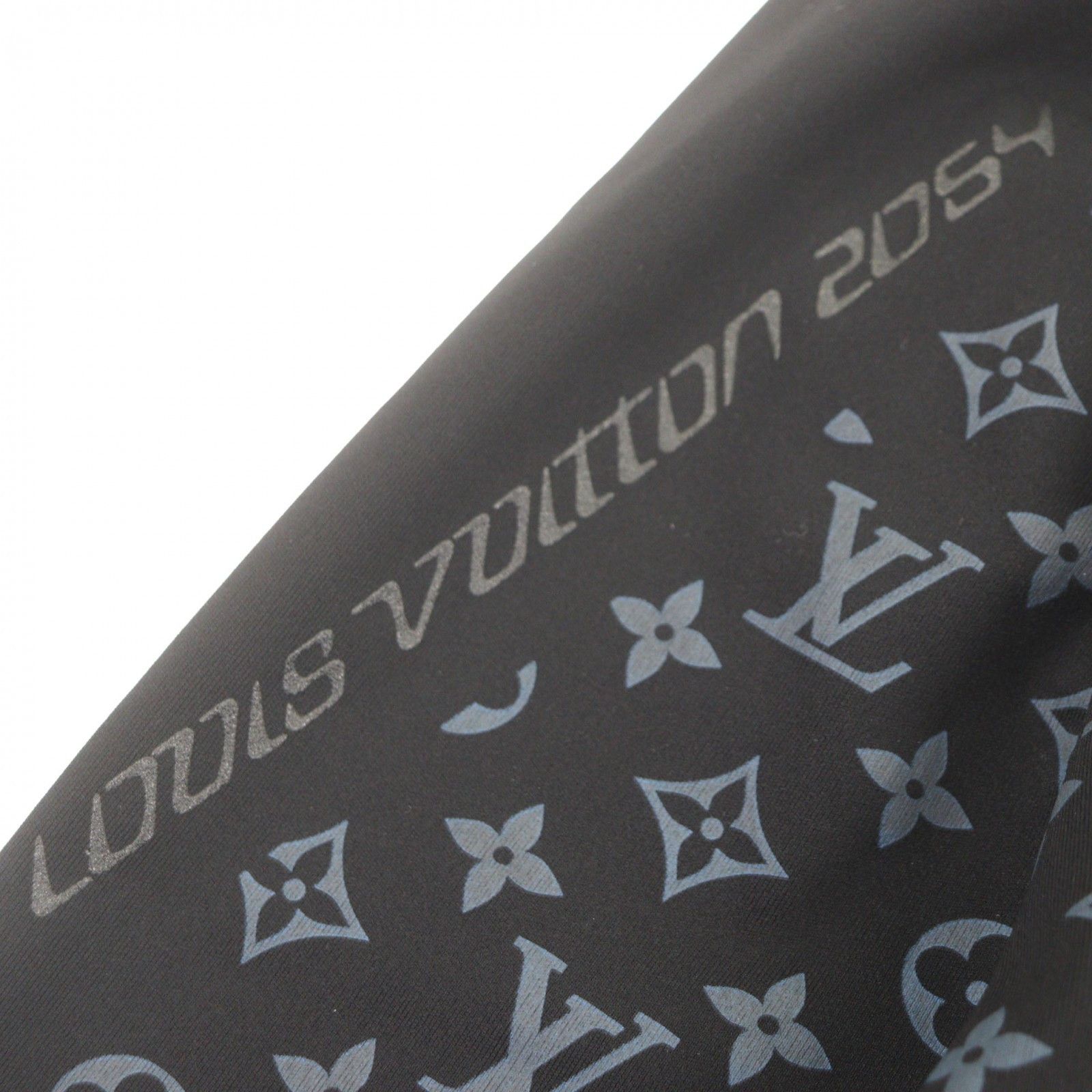 Louis Vuitton Louis Vuitton Louis Vuitton Hybrid Zip-Through Monogram Nylon Hoodie Textile Sweatshirts & Hoodies 1A9GNB DUTY FREE for USA Size ONE SIZE - 7 Thumbnail