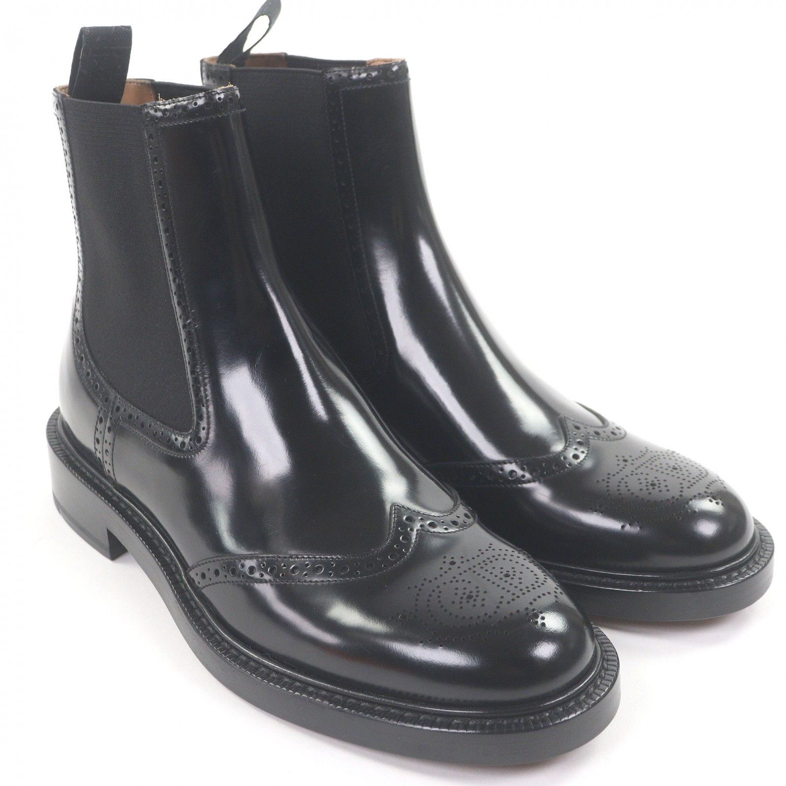 Dior Dior Dior Evidence Oblique Leather Chelsea Boots Leather Shoes DUTY FREE for USA Size ONE SIZE - 2 Thumbnail